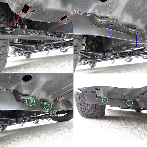 Miniatura 6 de OAUTOO 30 piezas M6-0.096x0.748 in cubierta de parachoques Splash Shield Mud Gurad Flap Tornillos para 90159-60498 Toyota y Lexus