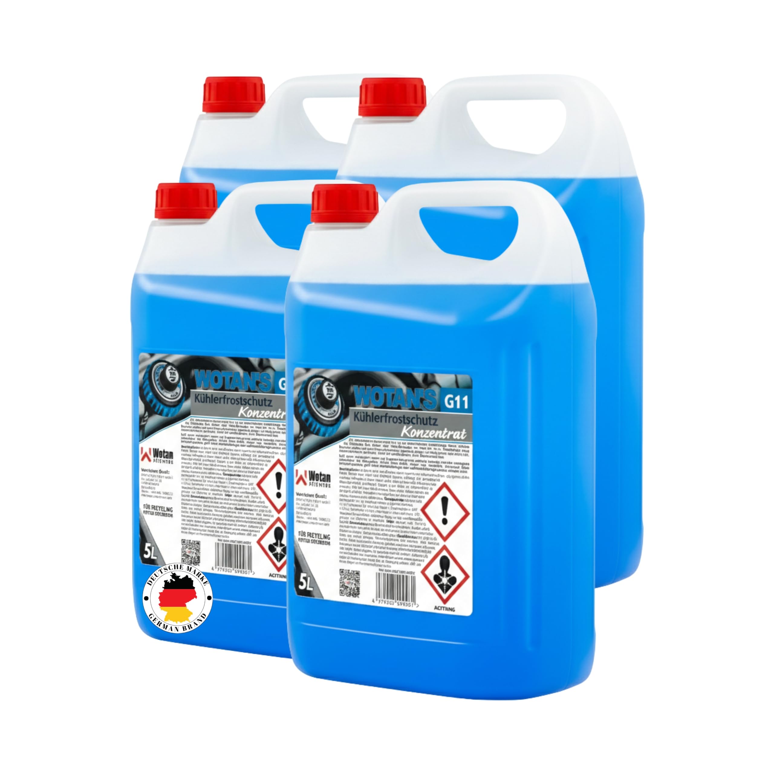 Wotan's 20 Liter Kühlerfrostschutz G11 Kühlmittel KONZENTRAT