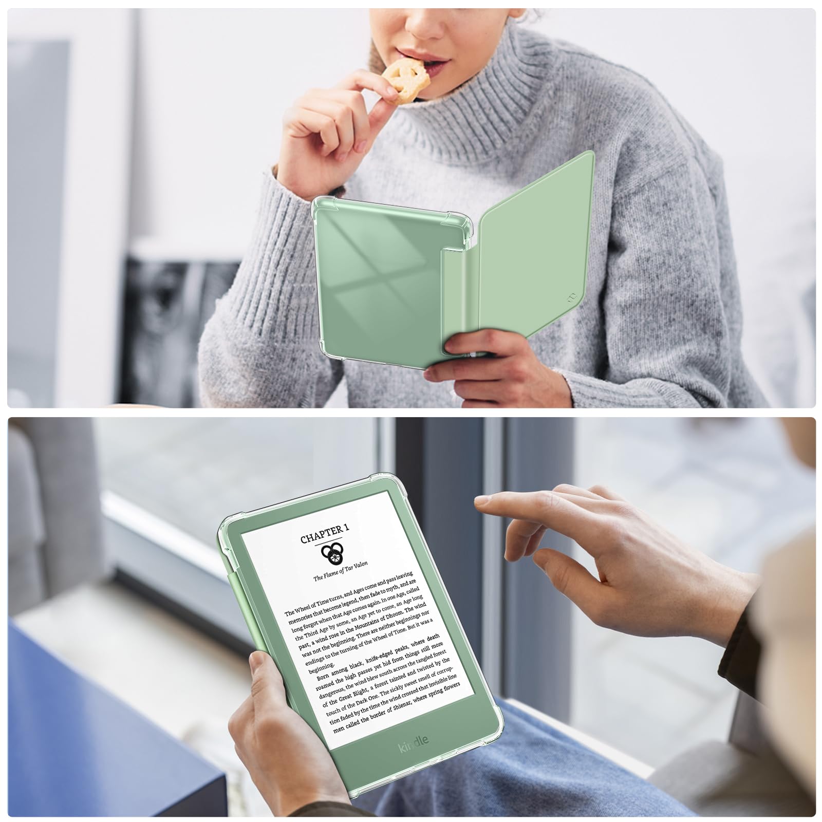 Kindle 第11世代 6インチクリアケース付き Amazon.com: Clear Case for 6.8