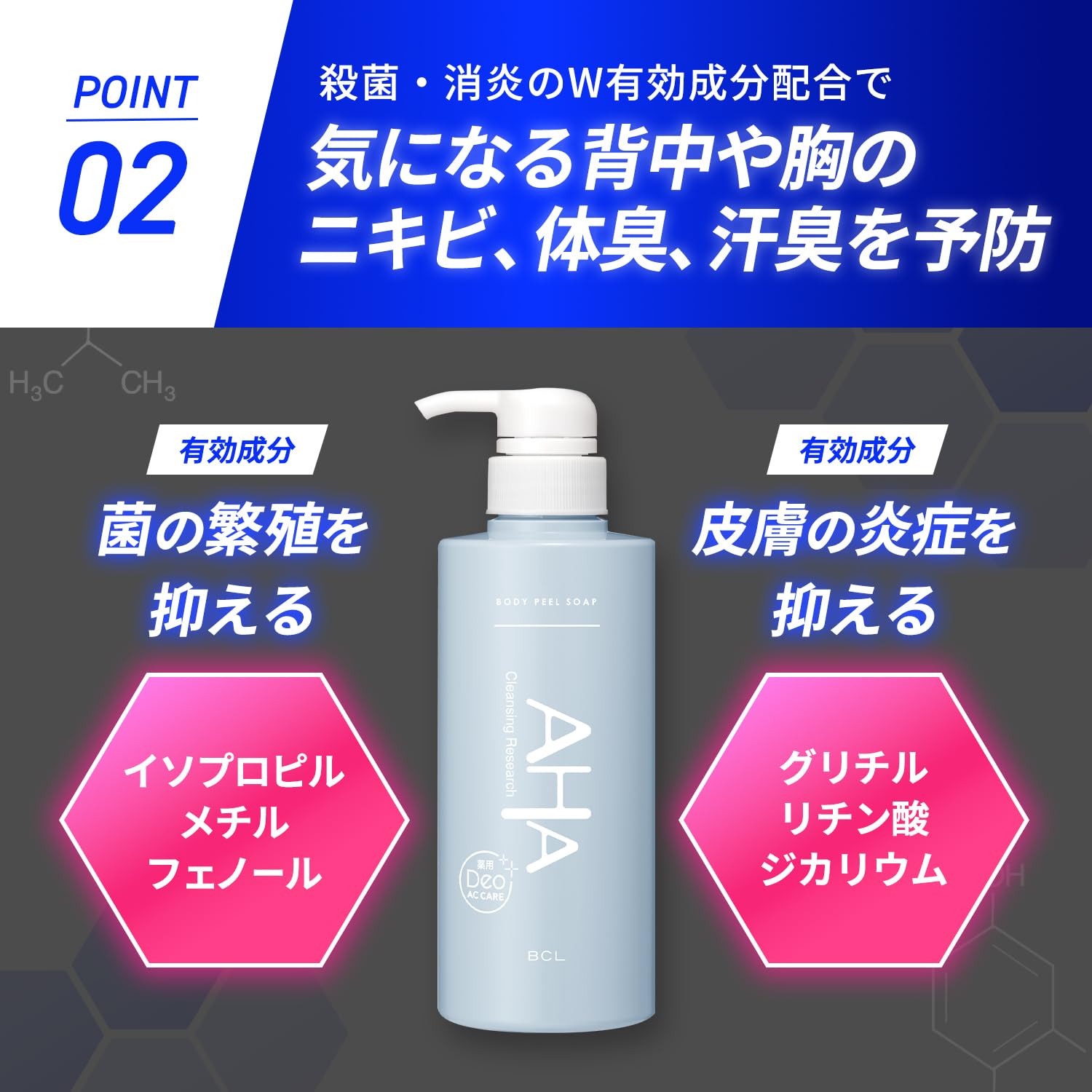 Amazon | クレンジングリサーチ 薬用ボディピールソープ デオACケア