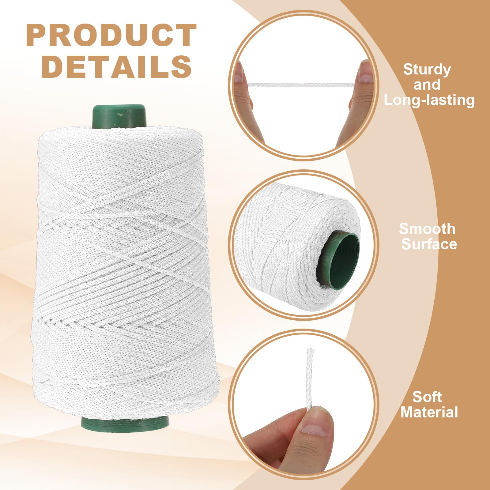 YELARXI Polyester Macrame Cord - Image 3