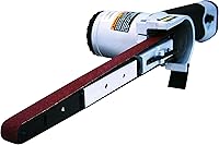Vista 2 de Astro Pneumatic 3037 Lijadora de banda de aire (1/2" x 18") con correas de 3 piezas (#36, #40 y #60)