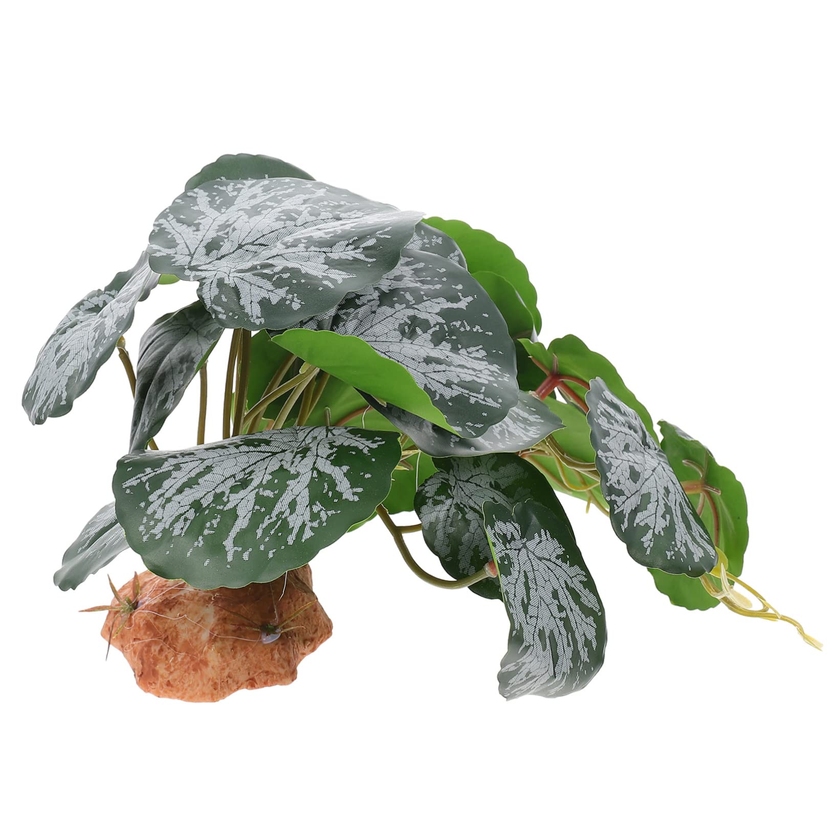 Hemoton Reptile Hideout Plant Fake Terrarium Plants for Turtle Tank Habitat Decor