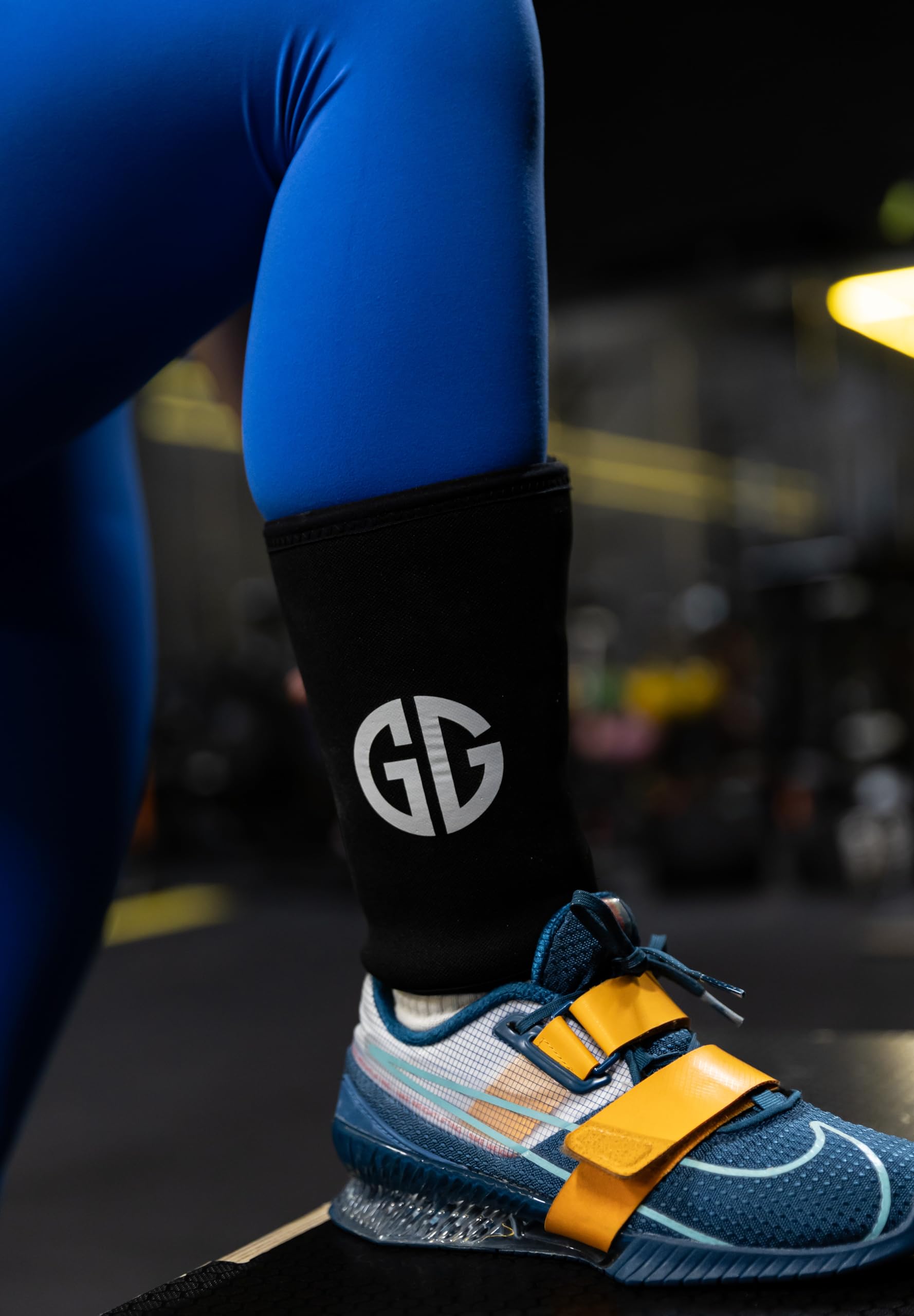 Shin Protector Prevent Rope Burns for Rope Climbing & No Cuts for Box Jumps, Adds Protection for Shins