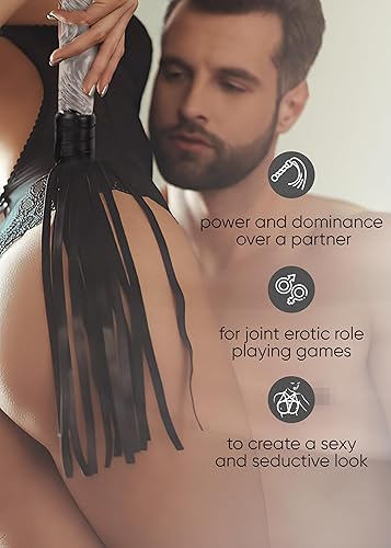 Miniatura 8 de BDSM Flogger Juguete sexual para adultos, consolador de vidrio, juguete anal, consolador, masturbación, azotar, cosplay, sadomasoquismo látigo