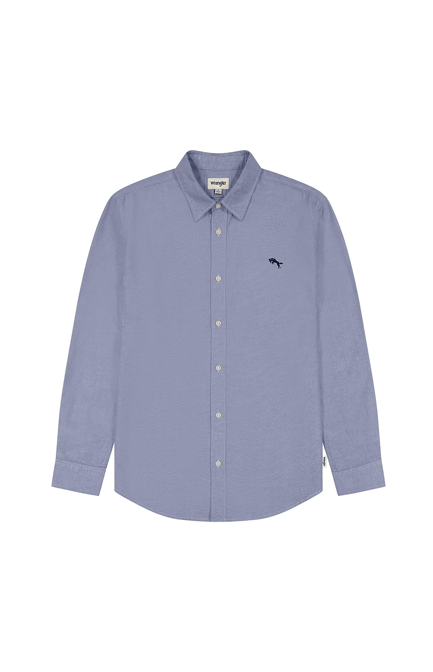 Wrangler Men's Shirt, Blue (Oxford Blue), 3XL