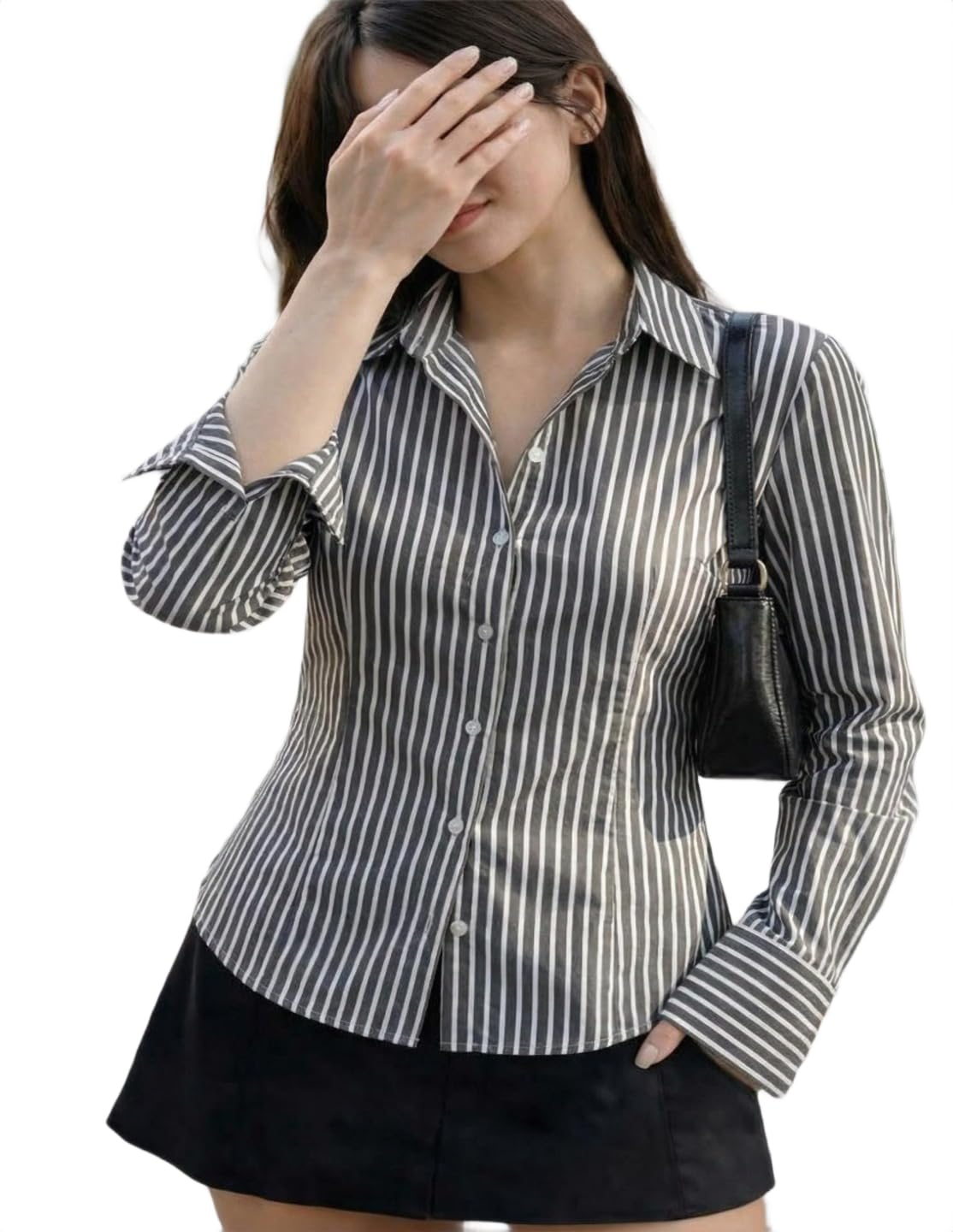 perfect productions | Corset Shirt|Grey Full Sleeve Shirt-picture-53