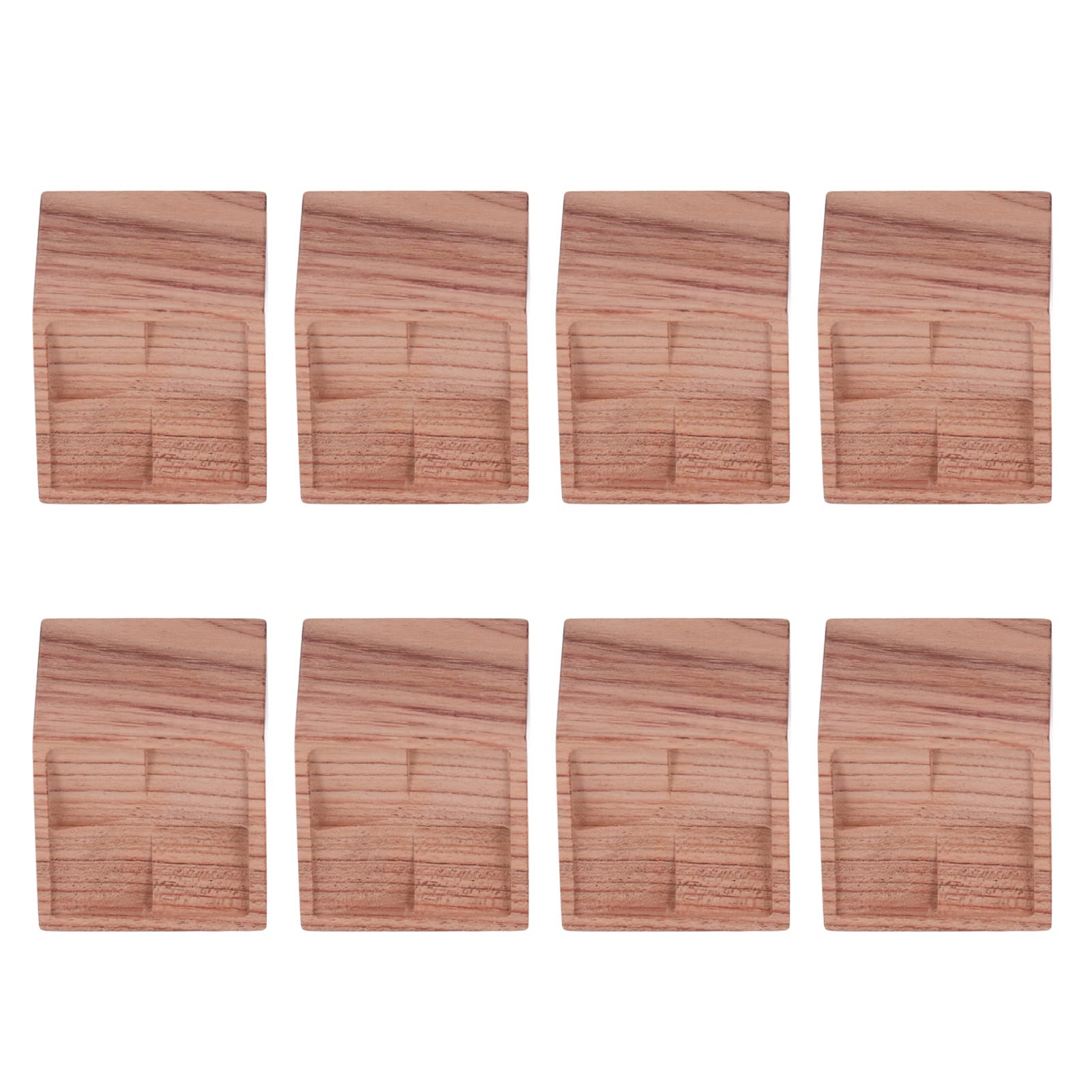 Clip Difusor de Aceite Esencial de Palisandro Natural para Coche – Difusor de Ventilación de Madera Portátil para Coche, Dormitorio, Armario, Oficina – Aromaterapia Ecológica con Vetas de