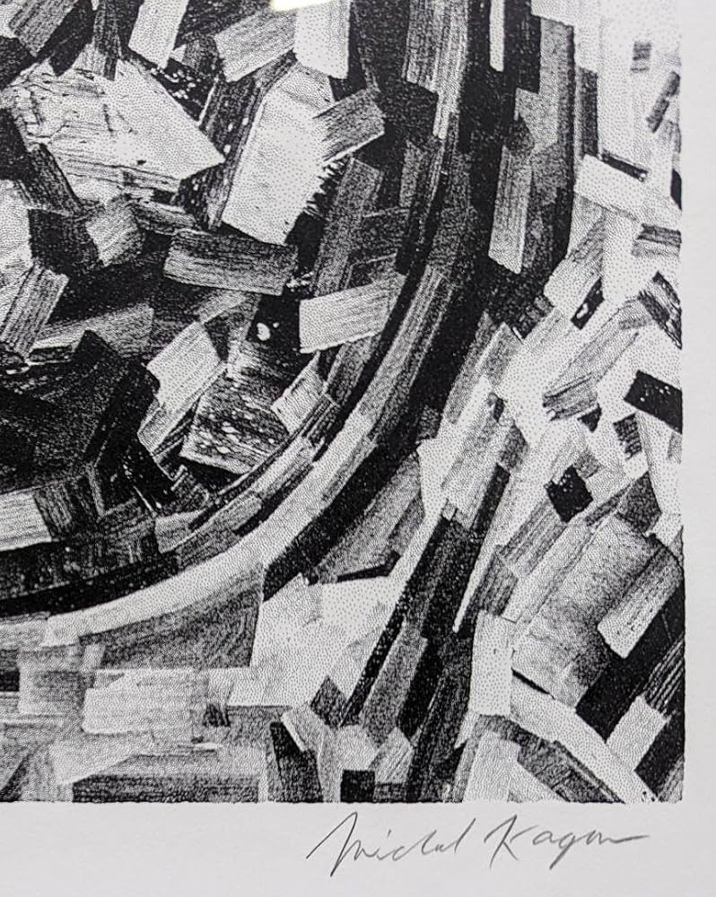 額付】マイケル・ケーガン「in memory」【直筆サイン】