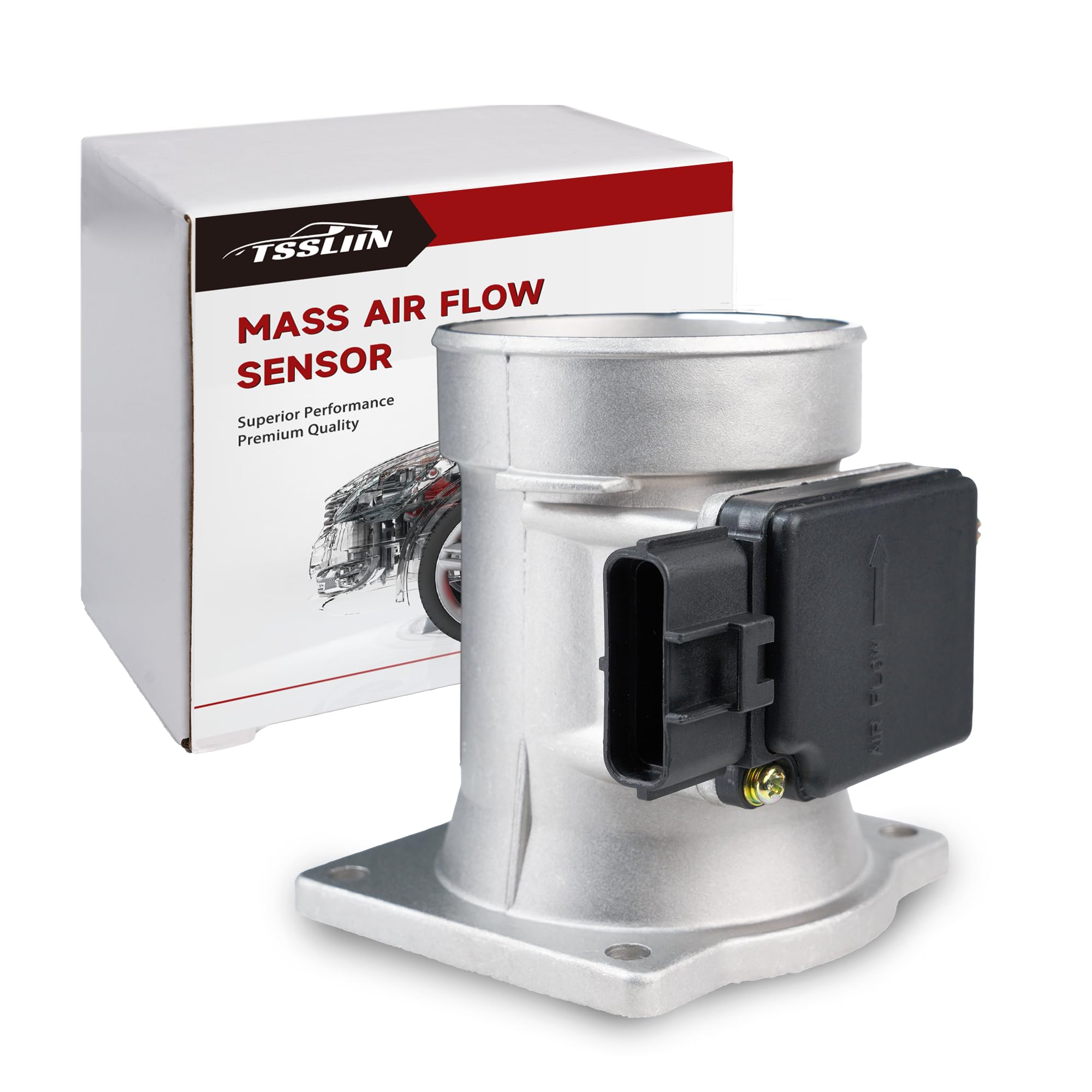 Mass Air Flow Sensor Fit For Ford Ranger, Taurus, Mazda B3000, Mercury Sable – Replacement MAF Assembly - View #4