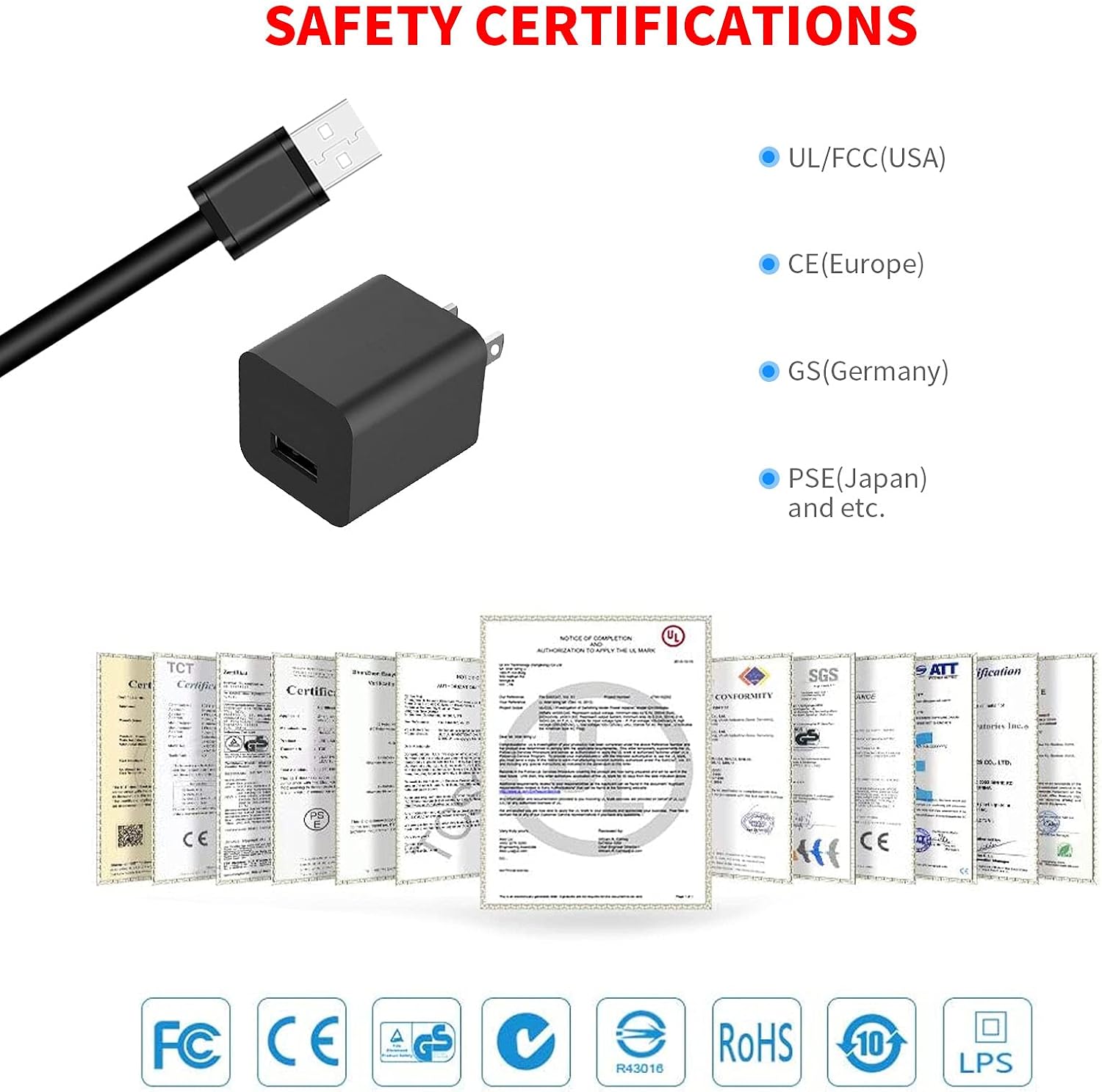 Charger Compatible with Katchy Indoor Automatic Power Cord Adapter Replacement
