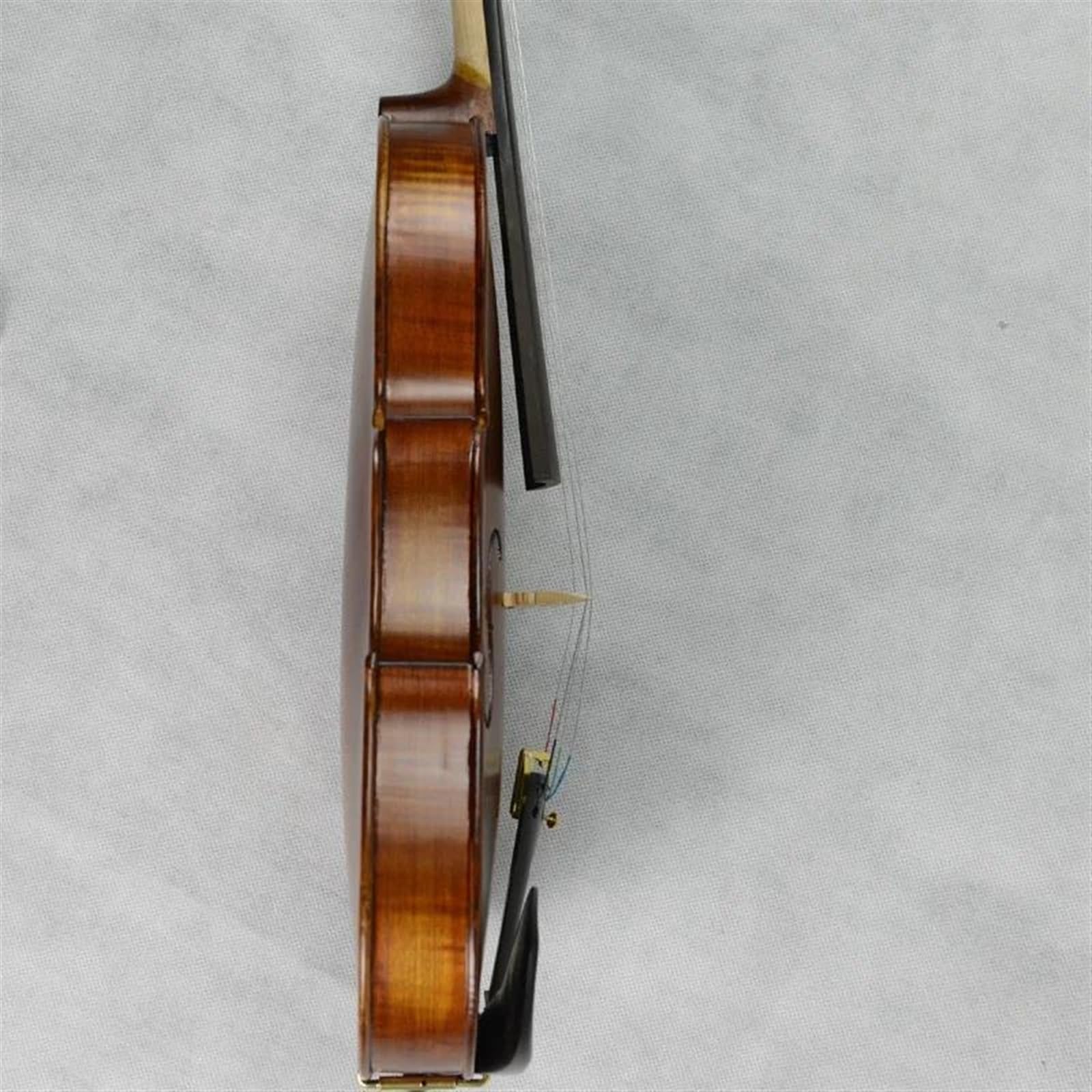 Violine Handgefertigte Violine Geige 4/4 In Voller Größe Massivholz Violinenkoffer Bogensaiten Schulterstütze Set
