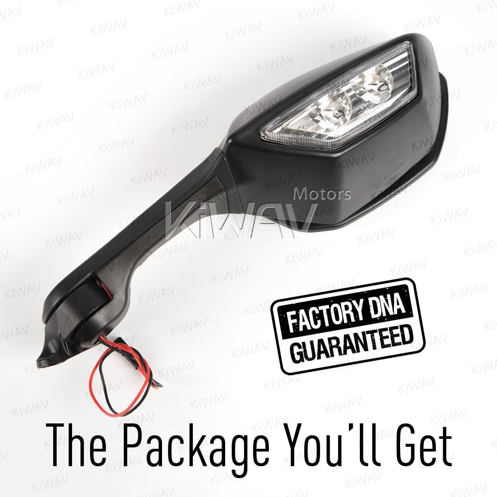 kawasaki Ninja H2SX用ウィンカーミラー左右セット