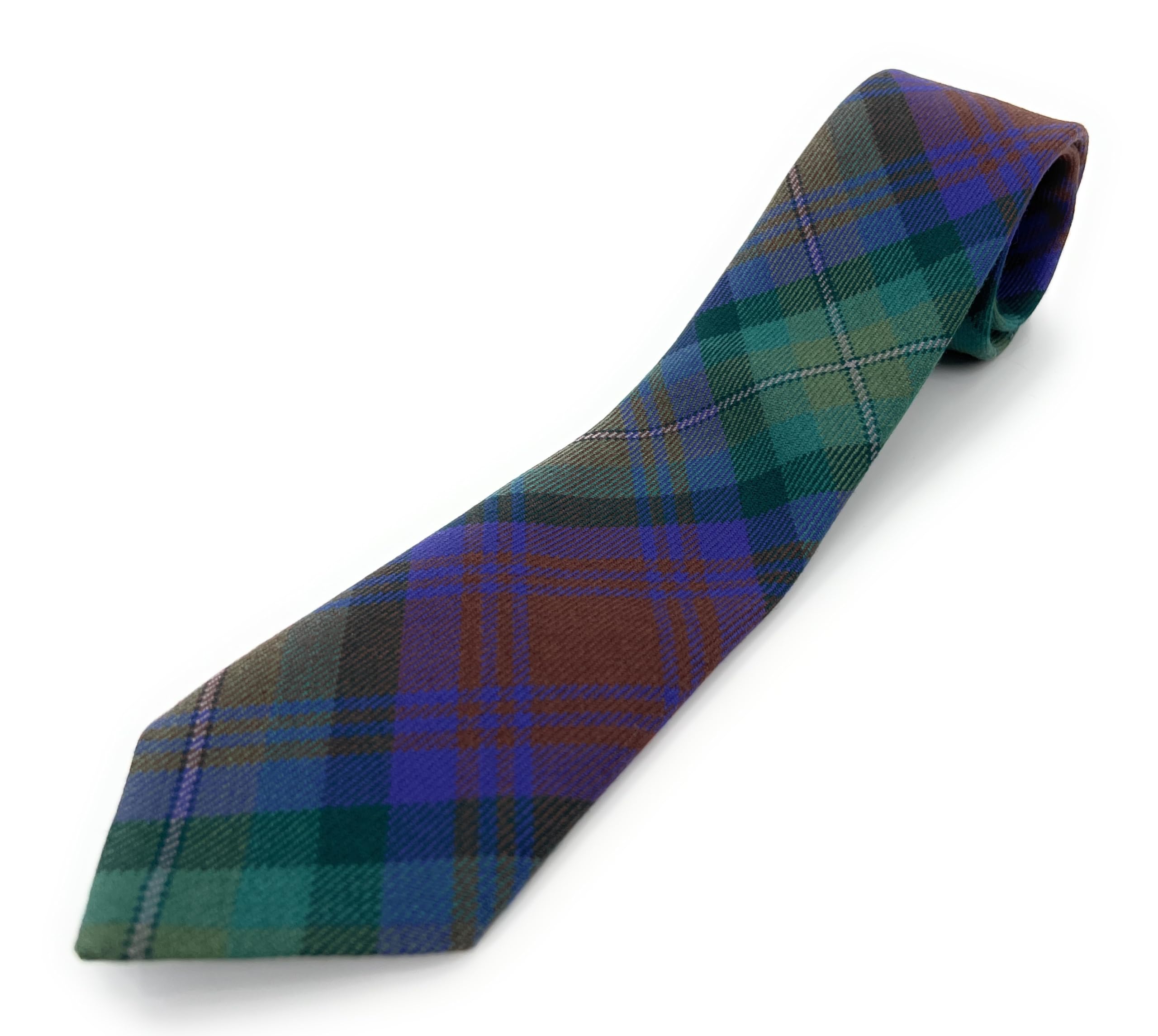 Men's Tartan Neck Tie New Wool British Made (Isle of Skye)