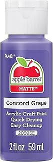 Apple Barrel Acrylic Paint in Assorted Colors (2 oz), 20595, Concord Grape