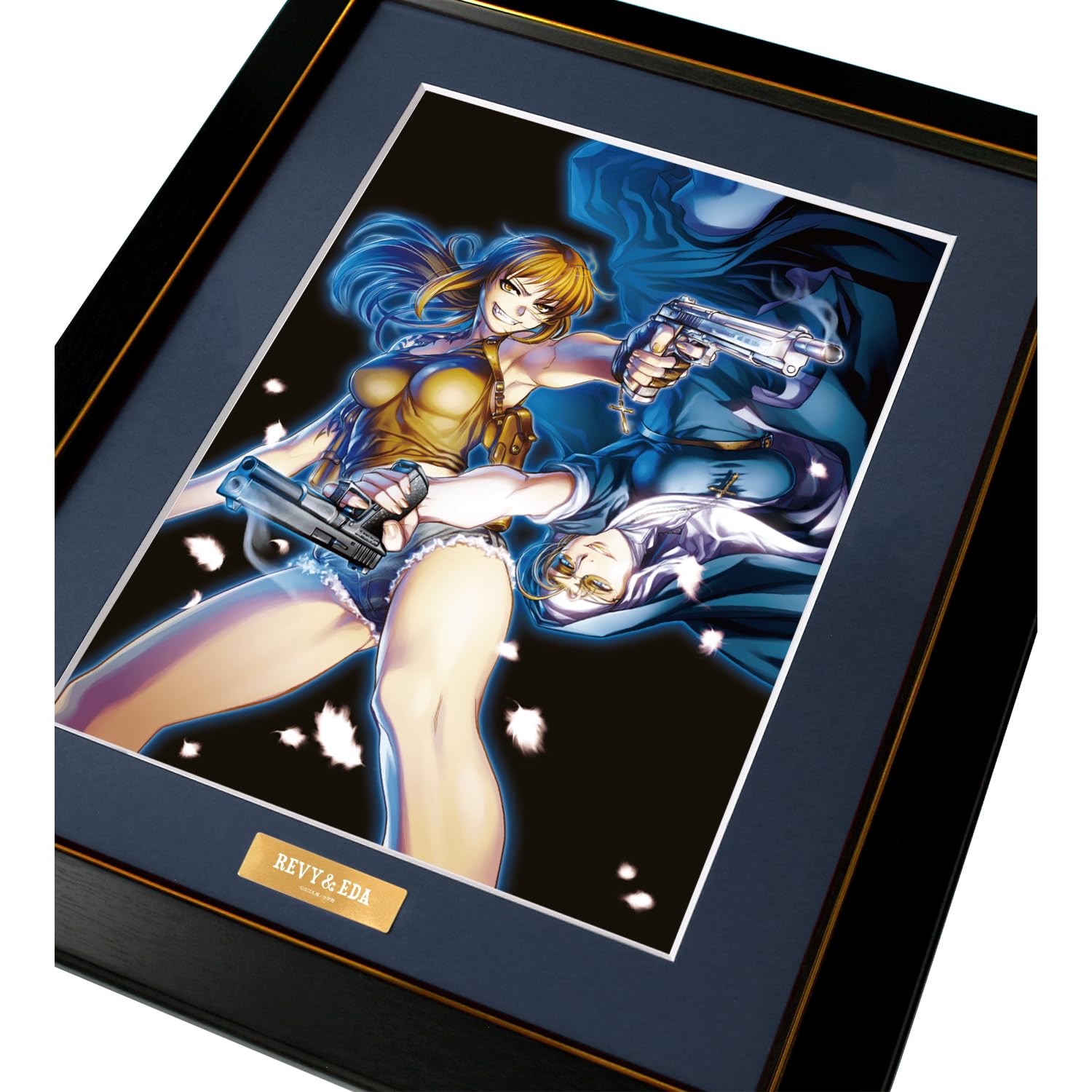 Amazon.co.jp: BLACK LAGOON レヴィ&エダ キャラファイングラフ vol.2