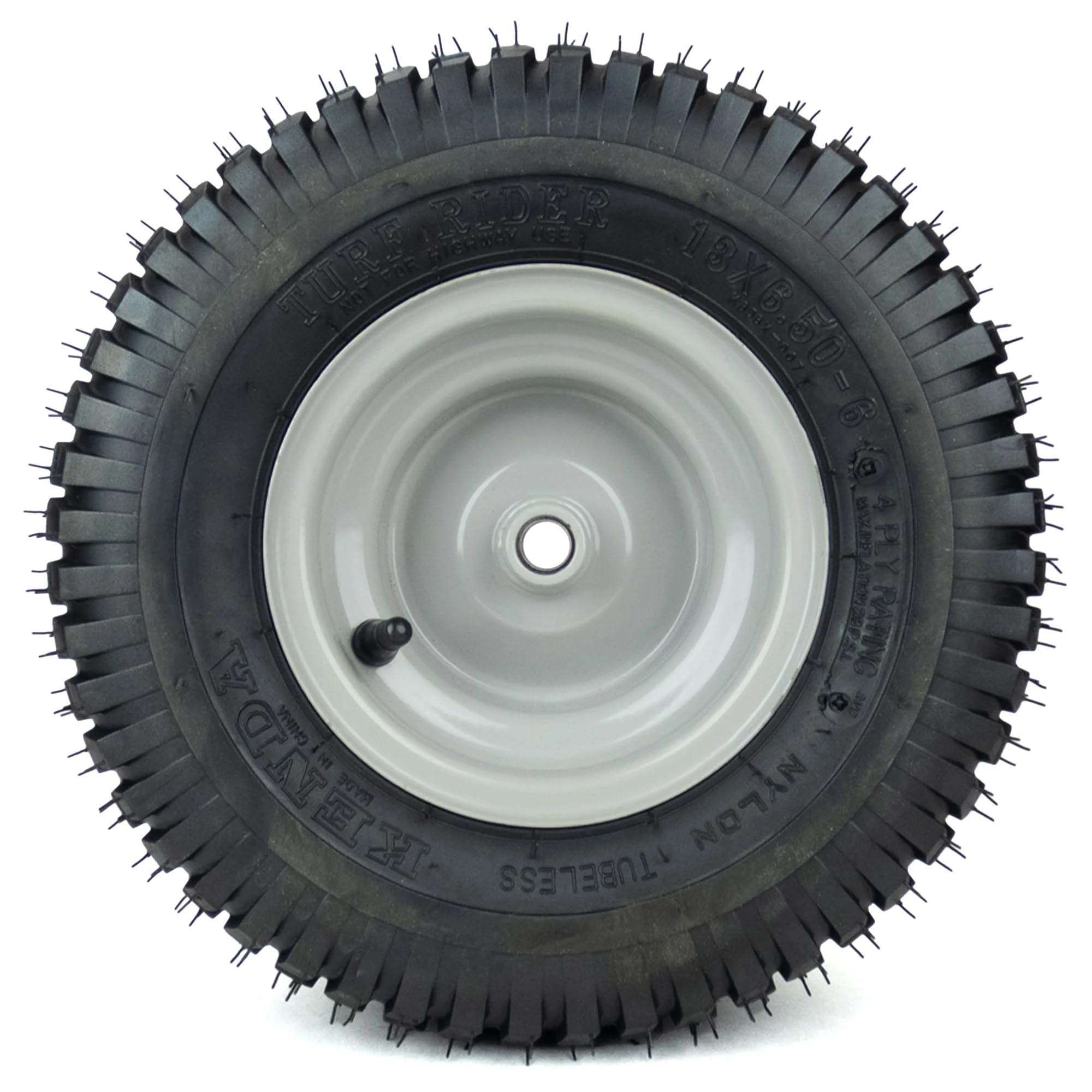Photo 1 of (1) OEM Pneumatic Tire Assembly 220x10.00-8 Fits 