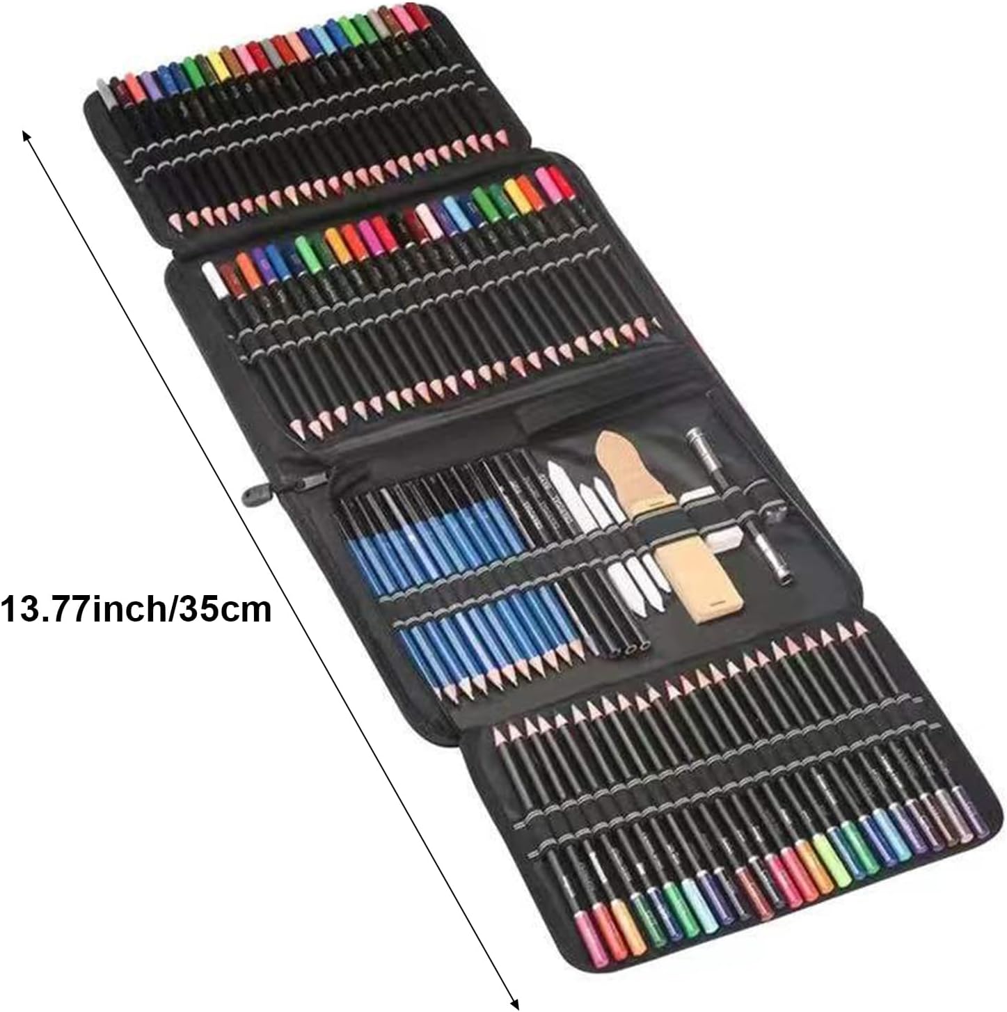 Pongnas Drawing Pencils, 145 Pieces with rich color options Sketch Pencils Art Pencils for better artistic freedom (145PCS)