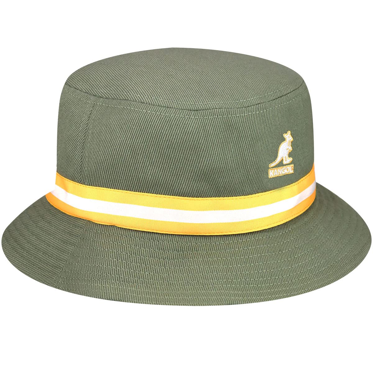 Kangol Sombrero Algodón Stripe Lahinch Mujer/Hombre - de Pescador con Banda Grosgrain Verano/Invierno Primavera Verano Otoño Invierno