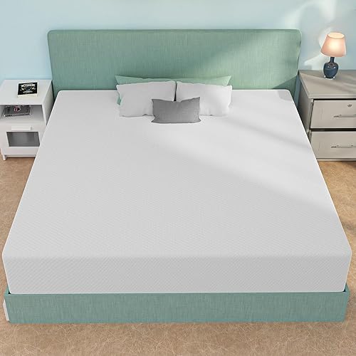 Miniatura 16 de Nchanmar Colchón individual de 8 pulgadas, colchón de espuma viscoelástica de gel tamaño individual, alivia la presión, espuma de gel refrescante,
