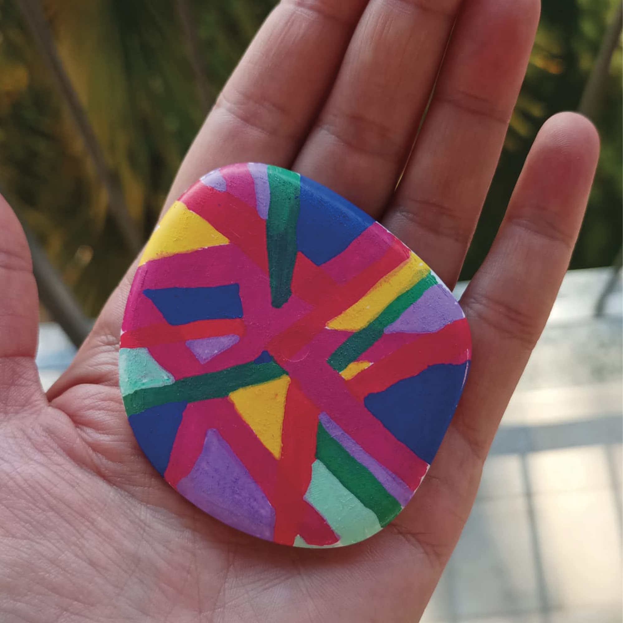 Sassi Decorativi in plastica Riciclata per vasi, Pittura, acquari, casa e Giardi