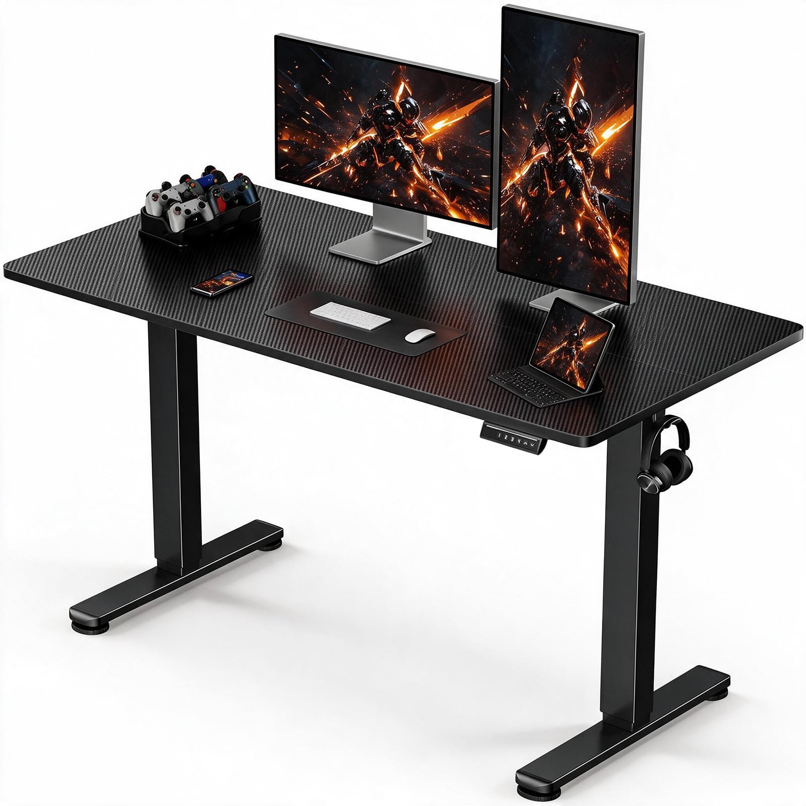 ErGear 電動昇降デスク 幅120cm Amazon.co.jp: ErGear 電動 オフィスワークテーブル 昇降式デスク