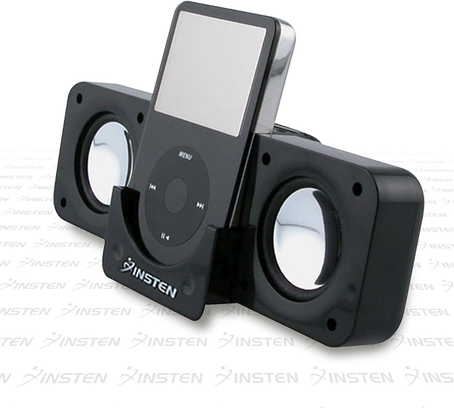 DB Portable Foldable Speakers for Mp3 Players - Black