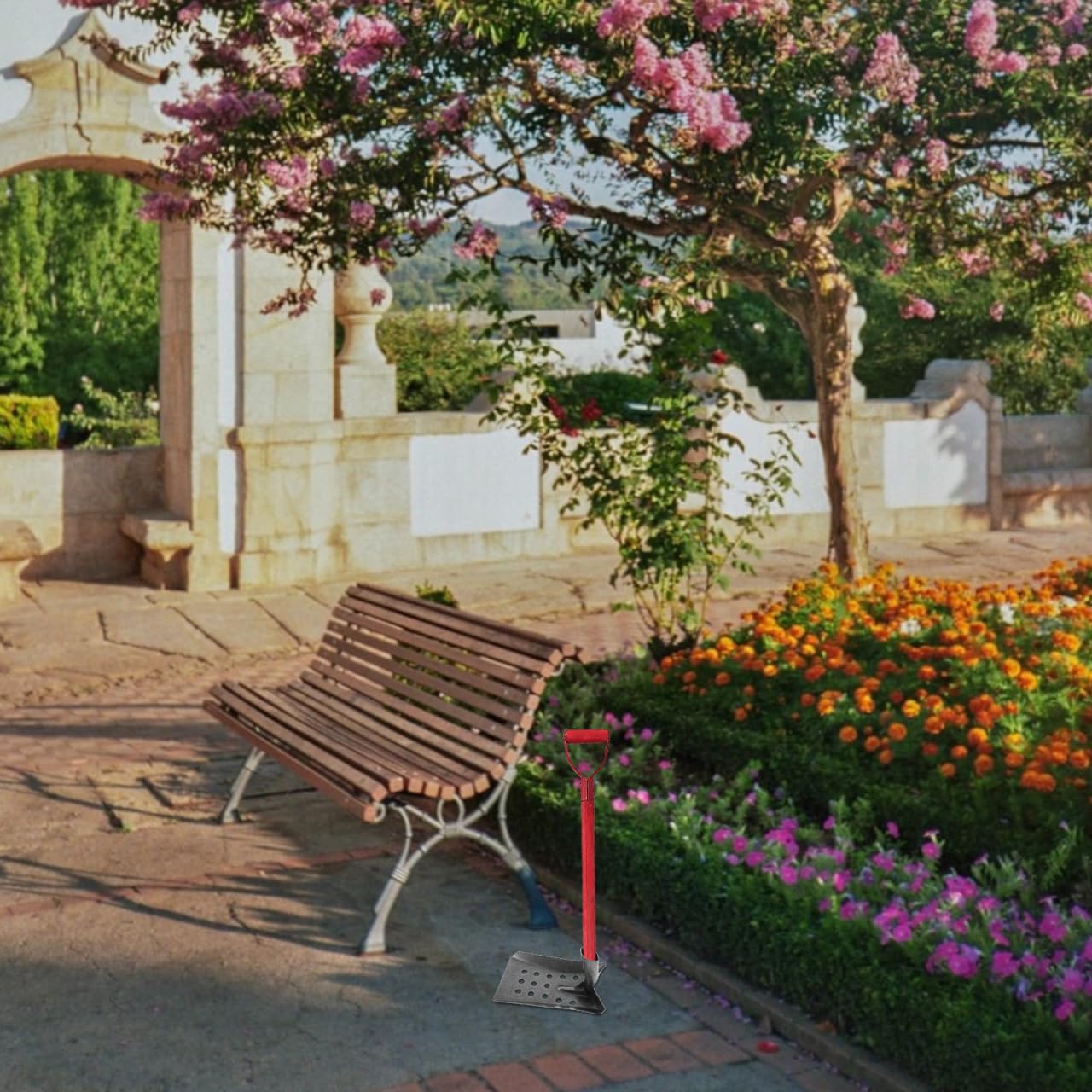 Pala para Tamizar Alcantarilla De Metal 9.44X5.90X5.51In Pala MultifuncióN para Limpieza De Lodos Y Barro En JardíN Y Tuberías De Drenaje