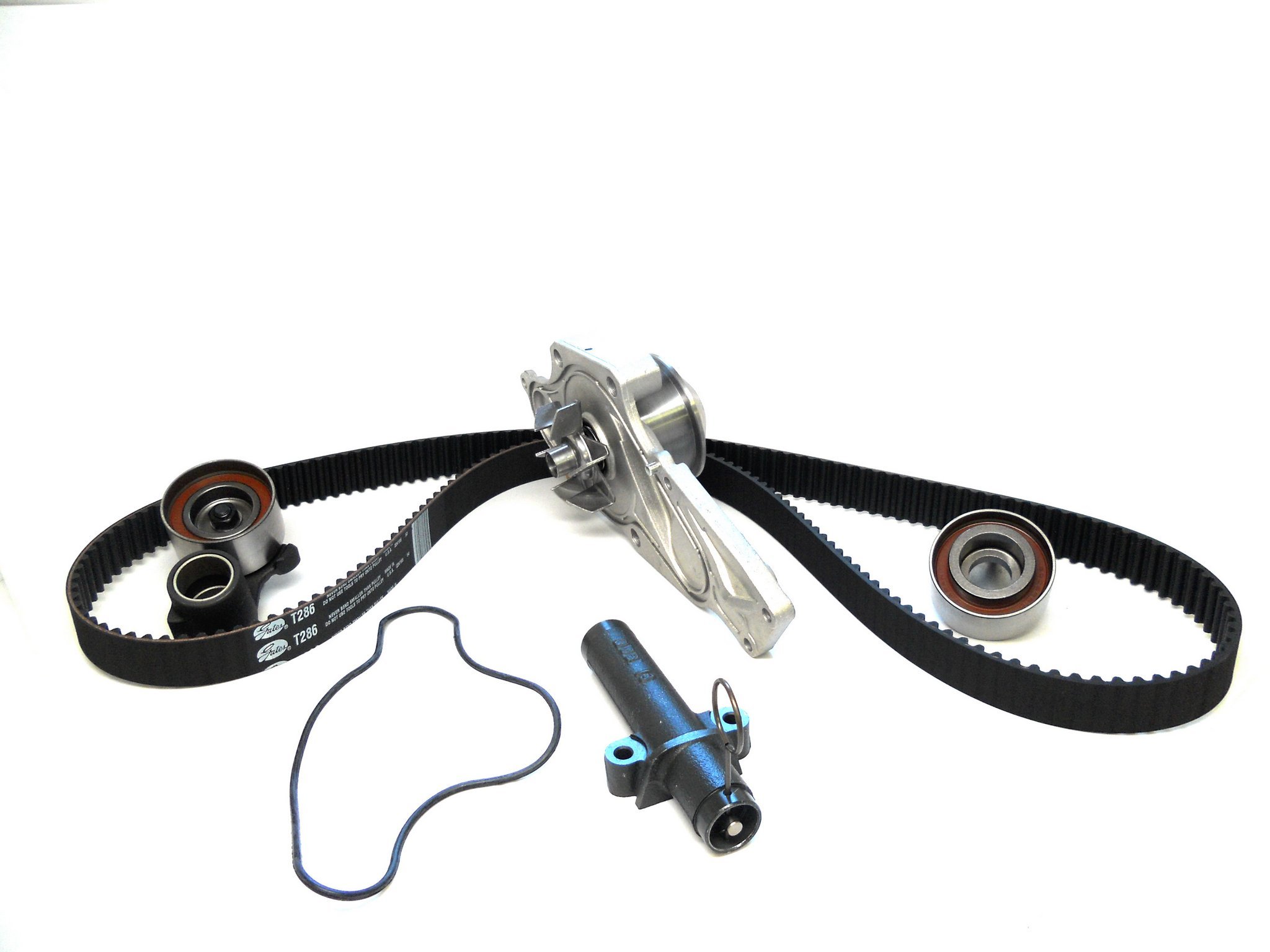 Gates TCKWP286 – Kit Cinghia Di Distribuzione Con Pompa Acqua Per Auto – Componenti PwrGrip - 2