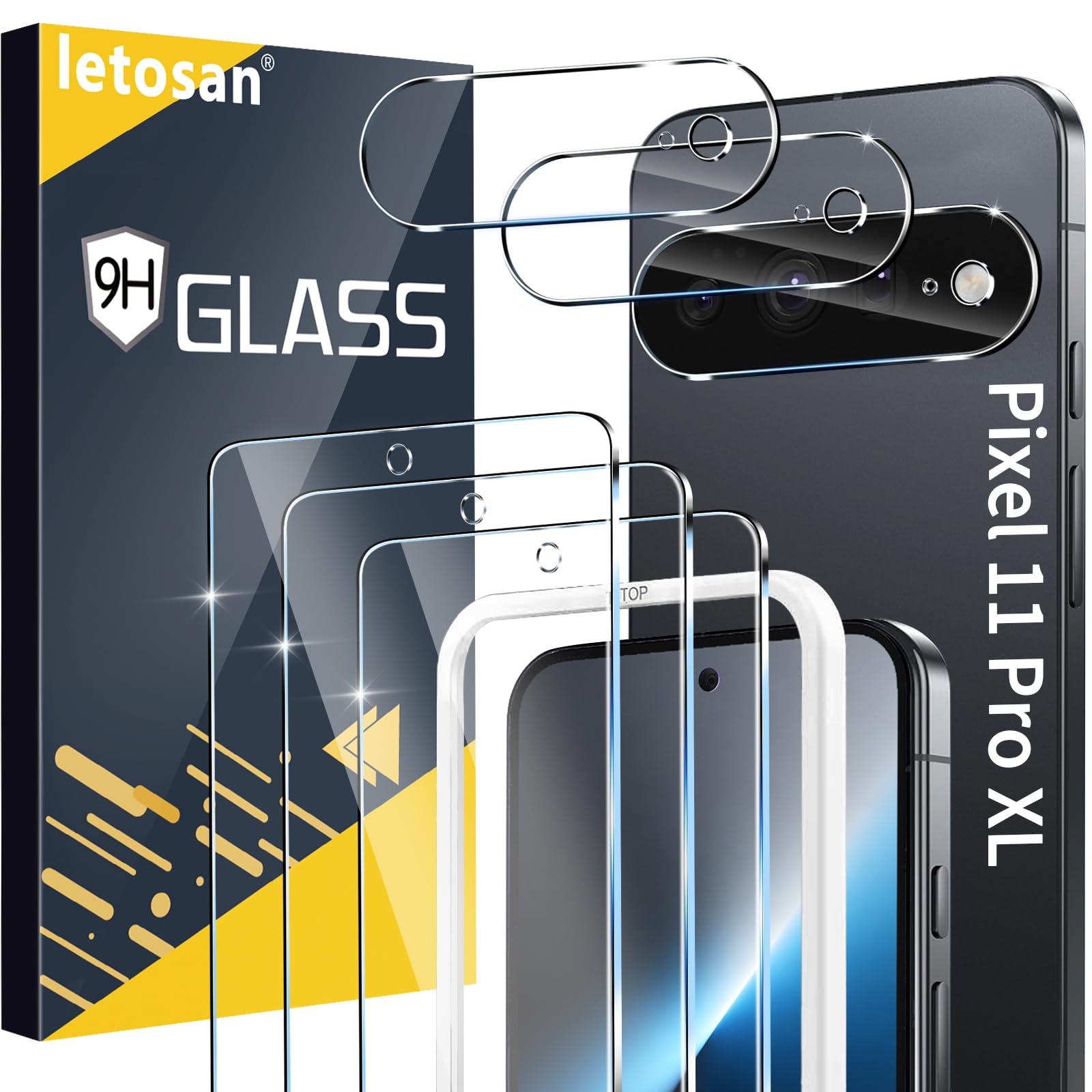 Photo 1 of letosan Screen & Camera Protector for Google Pixel 11 Pro XL