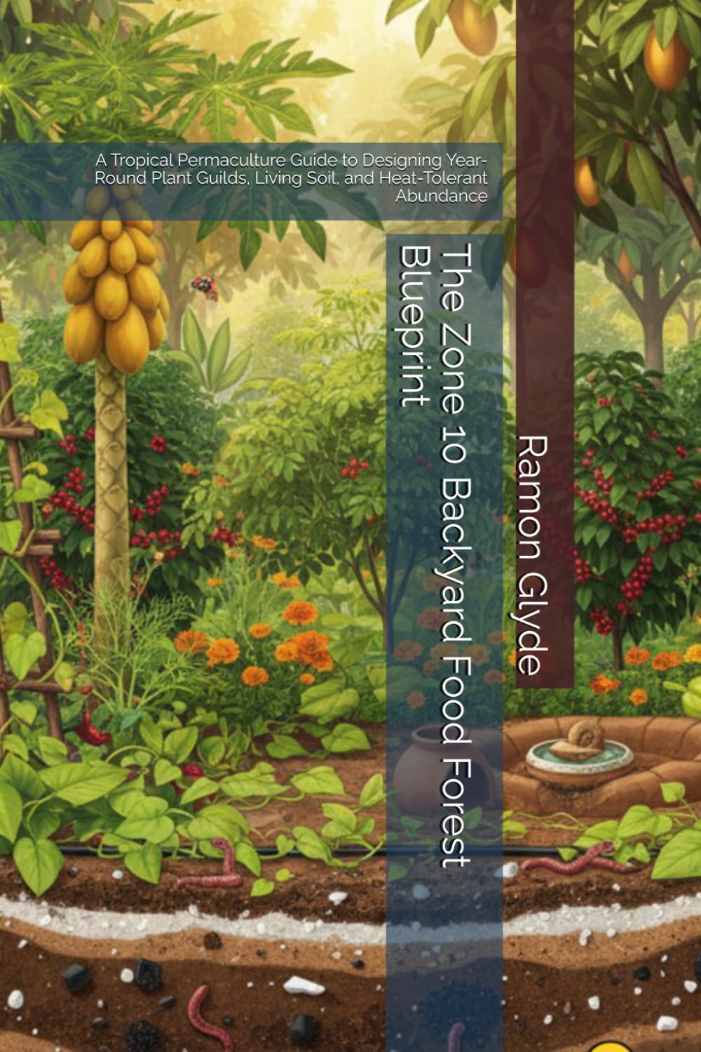 The Zone 10 Backyard Food Forest Blueprint: A Tropical Permaculture Guide to Designing Year-Round Plant Guilds, Living Soil, and Heat-Tolerant Abundance