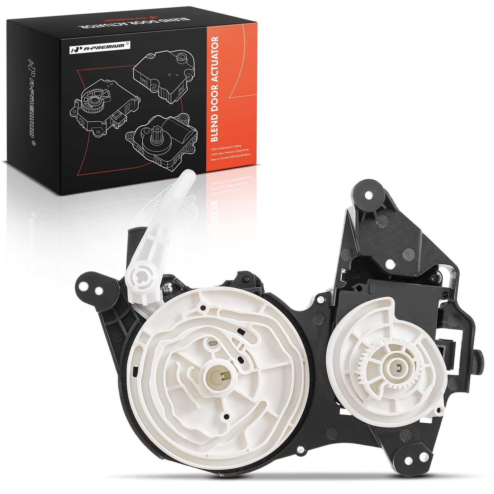 A-Premium HVAC Heater Blend Door Actuator, Compatible with Toyota Avalon 2005-2007, Camry 2007-2011, Highlander 2010-2016, Main, Mode Actuator, Replace# 8710607110