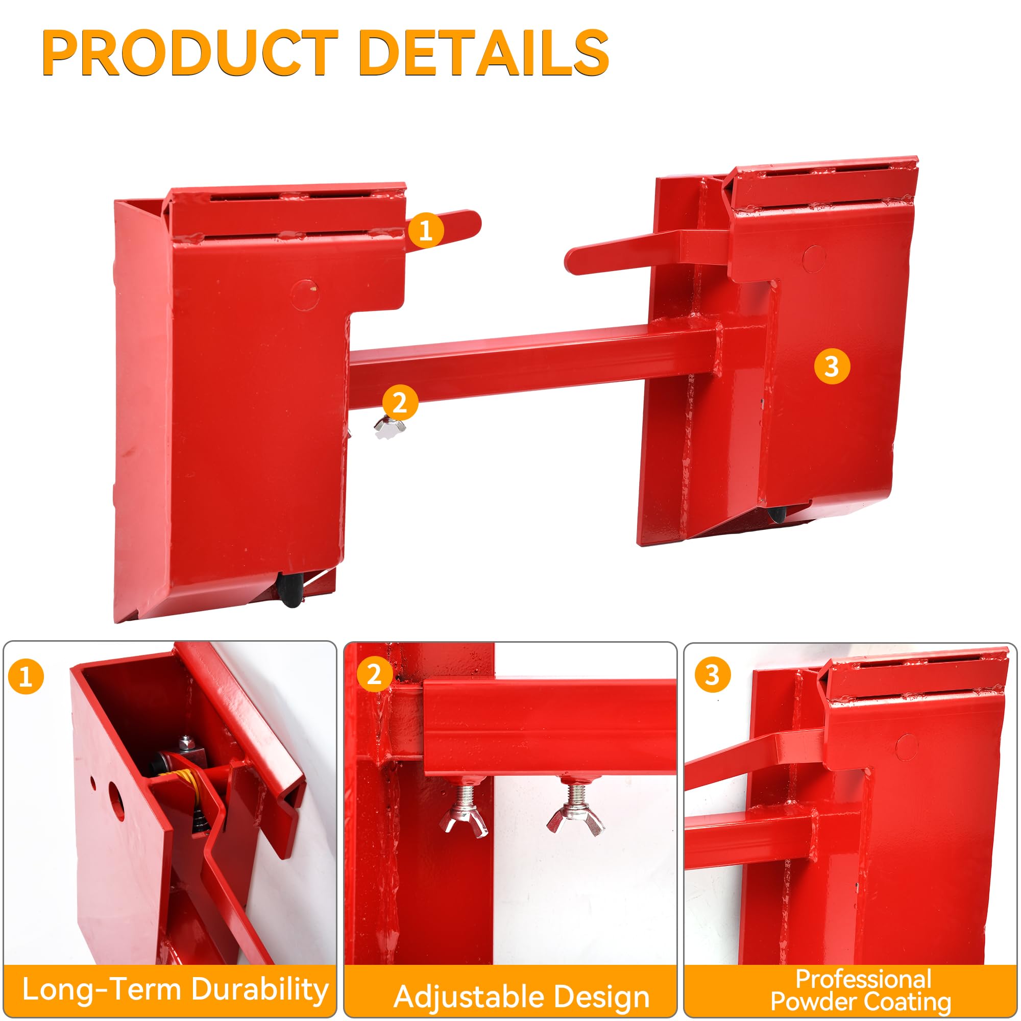 YINTATECH Skid Steer Quick Attach Adapter, Skid Steer Attachments