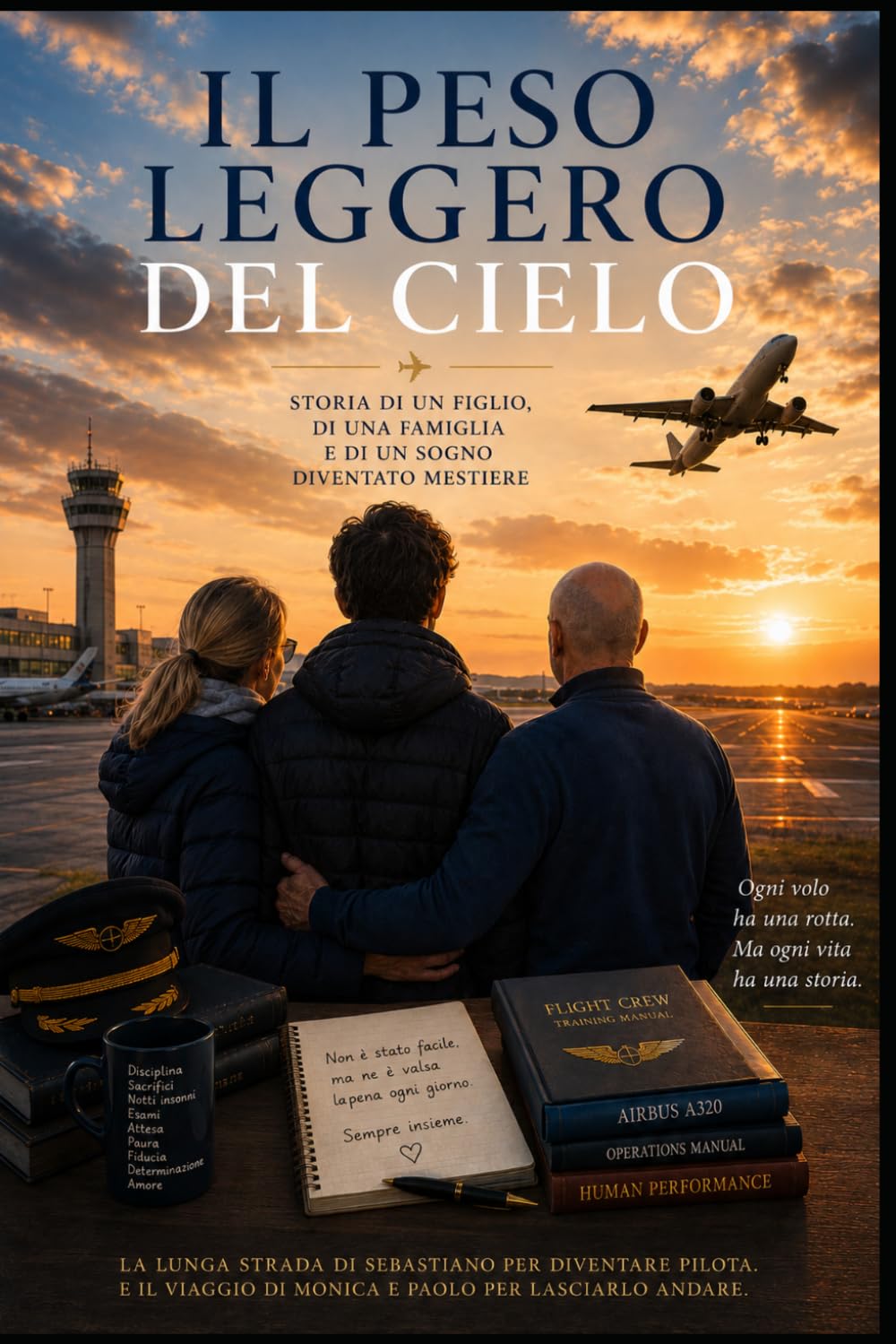 Il peso leggero del cielo: Storia di un figlio, di una famiglia e di un sogno diventato mestiere.