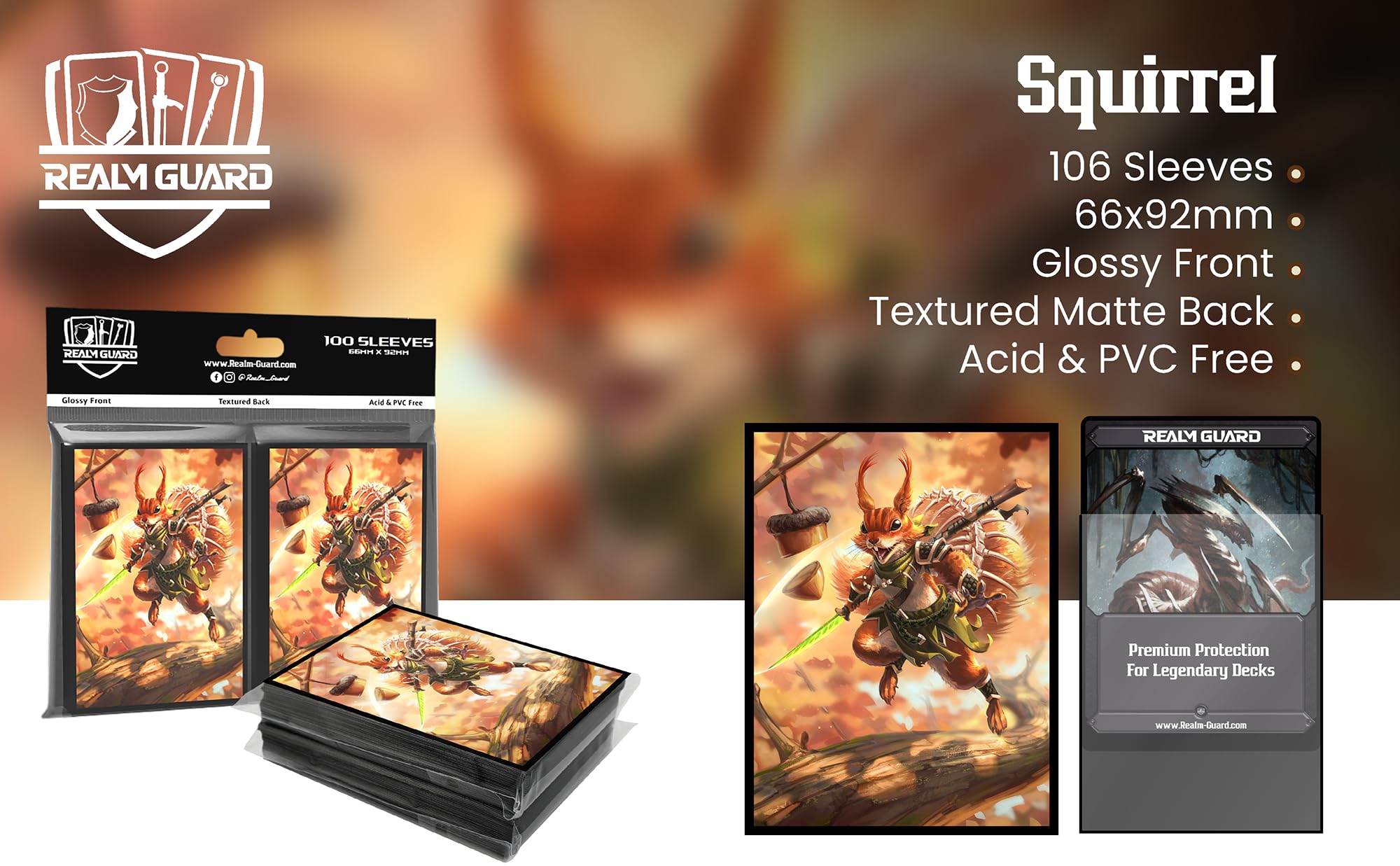 mtg squirrel card sleeves MTG (Squirrel)