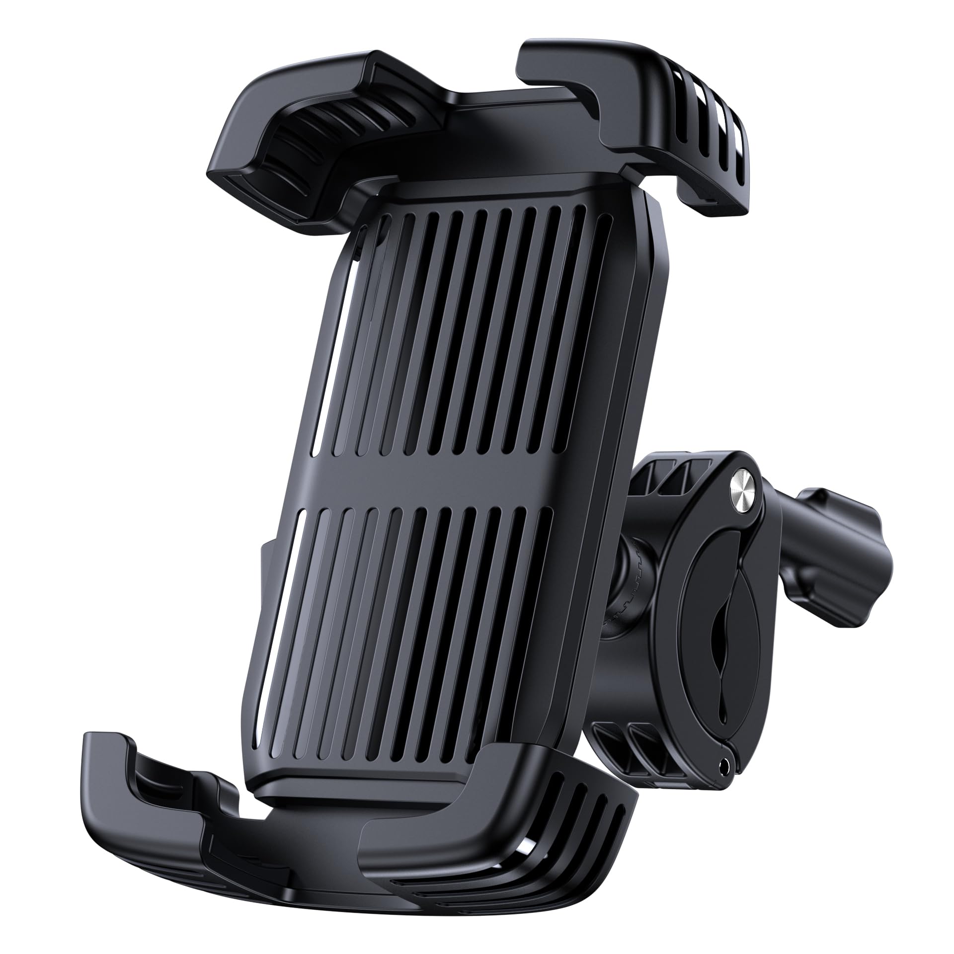 Mobile Holder for Bike with Adjustable Locking, 360° Rotation, Handle bar Mount, Shock Proof, Antiskid Design- Fits 4.7"-7.2" Smartphones(J47+W14)-image-27