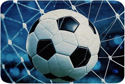 Vista 120 de Erosebridal Alfombra de baño para adolescentes, para motocross, para deportes extremos, para motocicleta, deportiva, antideslizante, absorbente