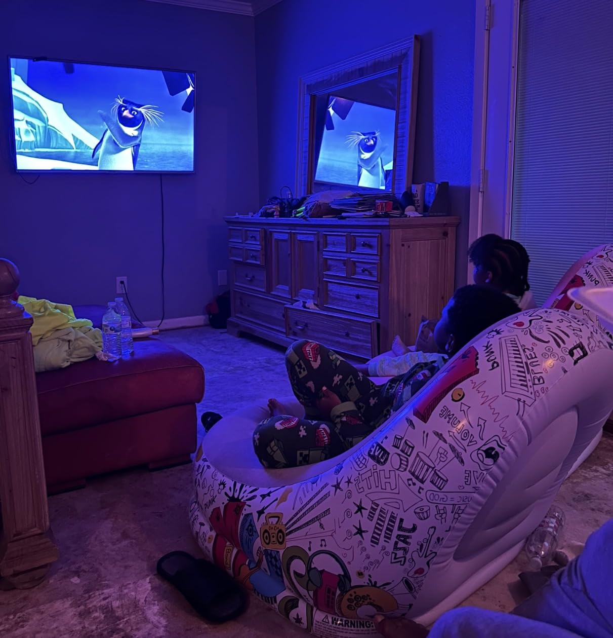 Great movie night seating