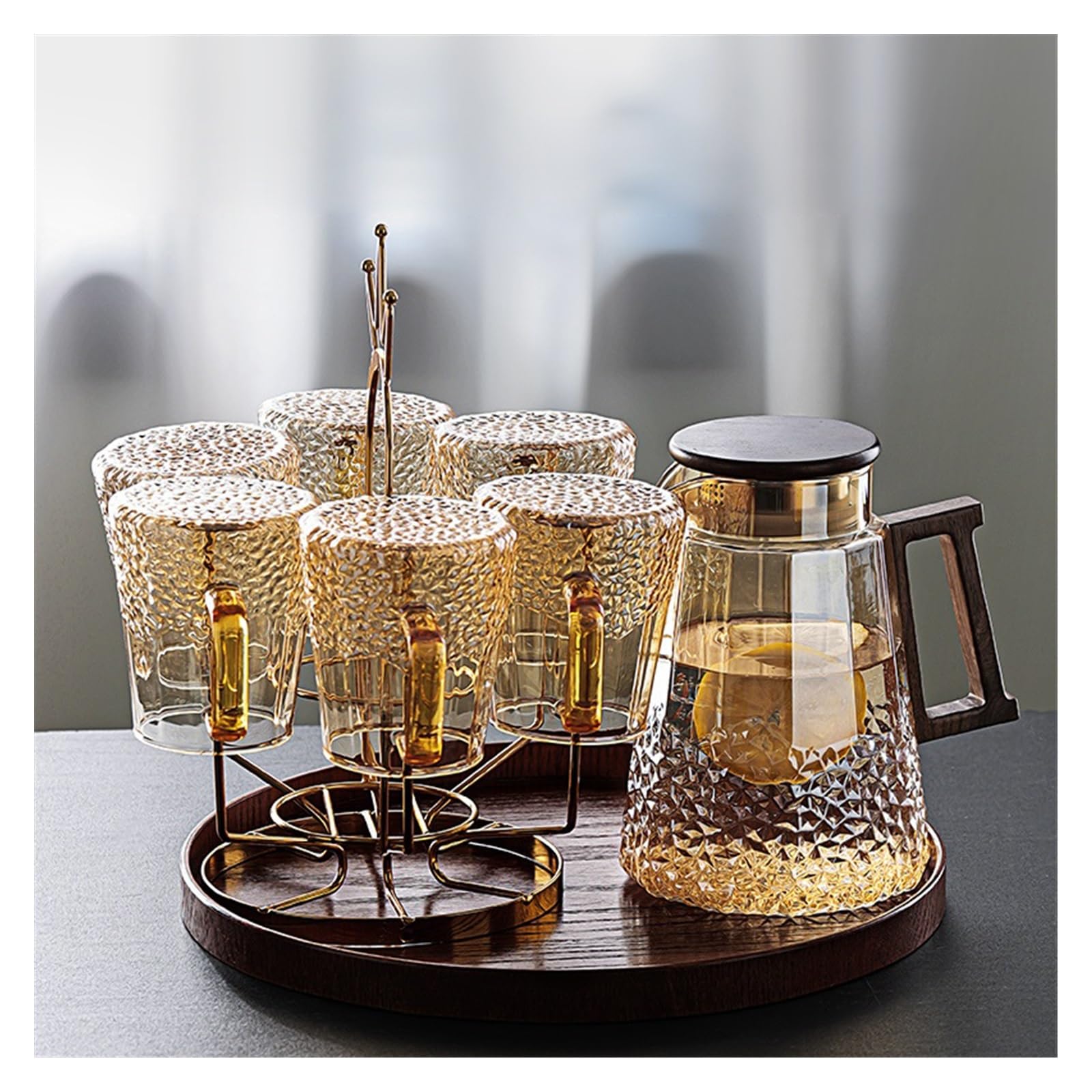 House ガラスピッチャーとグラスセット House ガラスピッチャーと