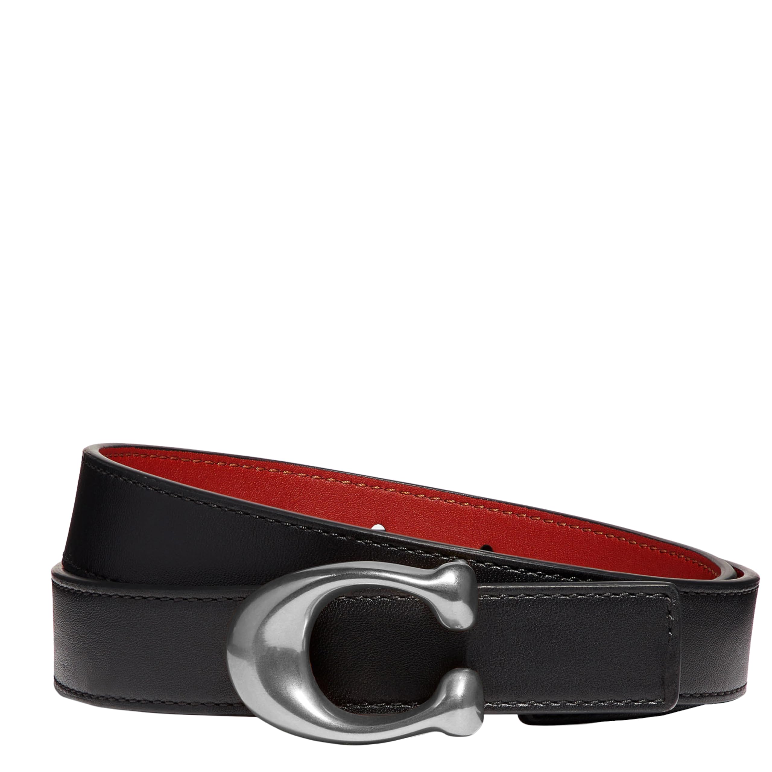 COACH 25mm Sculpted C Reversible Belt