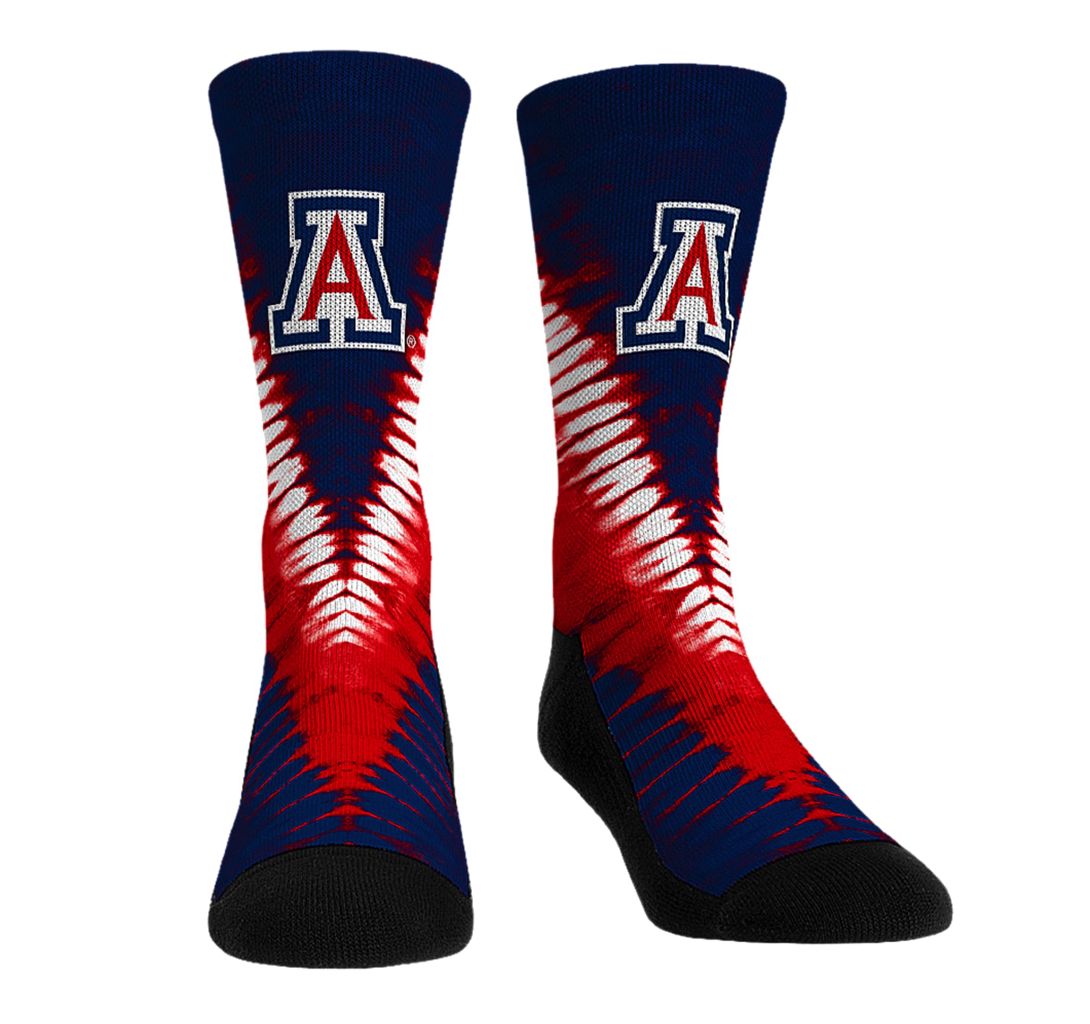 Rock 'Em NCAA Arizona Wildcats - V Shape Tie Dye Socks