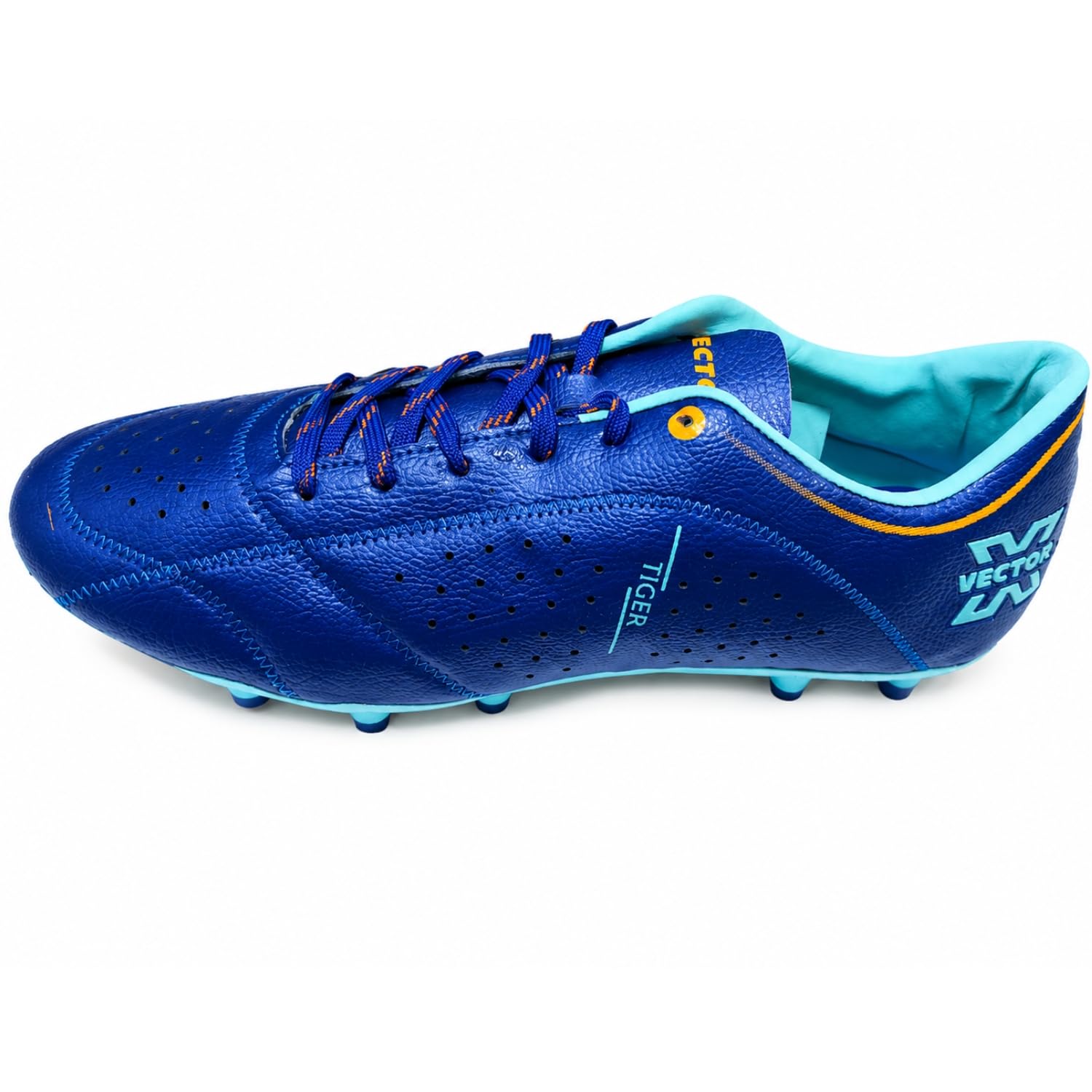 Tiger Football Shoes for Men | Lightweight Synthetic Upper | TPU Studded Outsole | Lace-Up Sports Shoes for Football Training & Matches-image-14