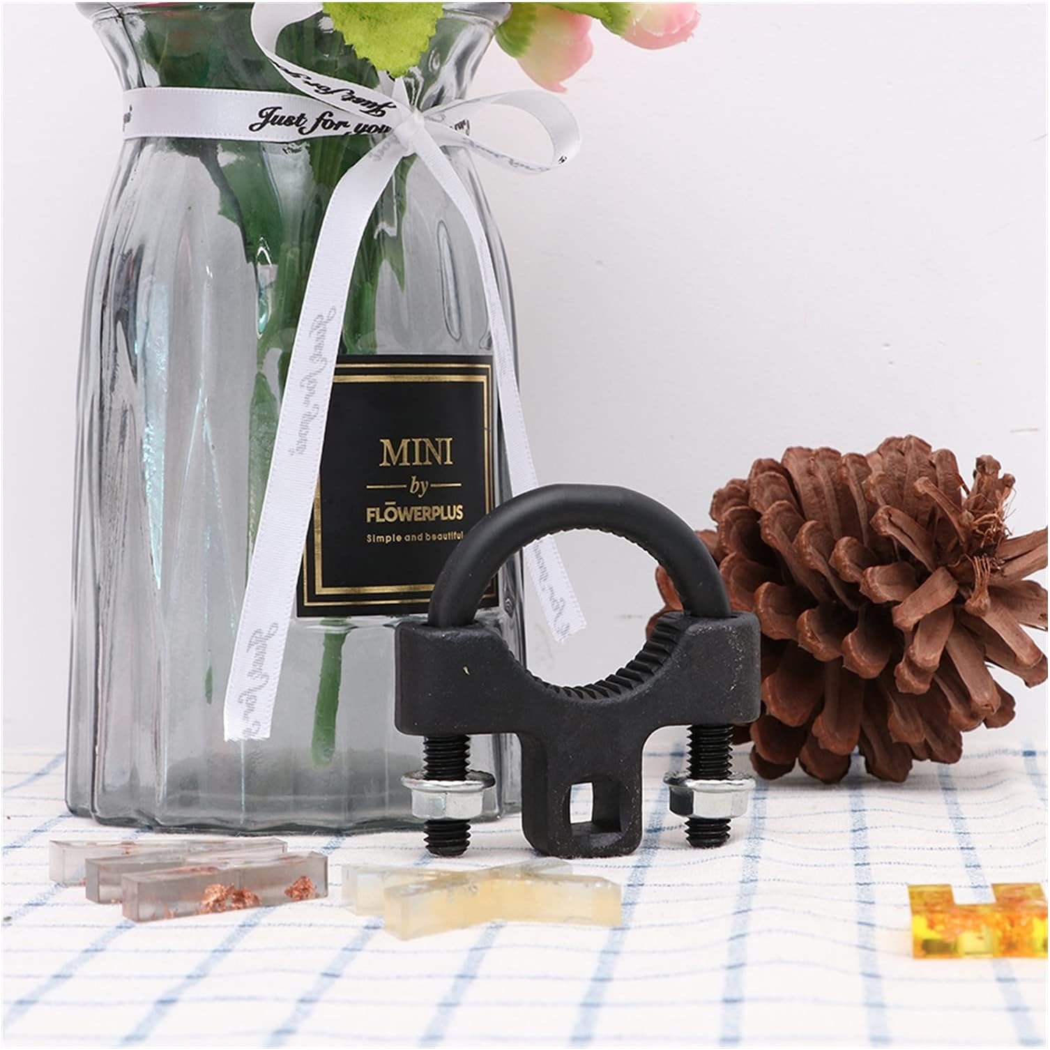 SHANG-JUN Internal guy removal tool U Shape 3/8in Low-Profile Car Removal Installation Inner Tie Rod Tool For Disassembly And Installation Of Car Chassis Rocker Tie rod removal tool