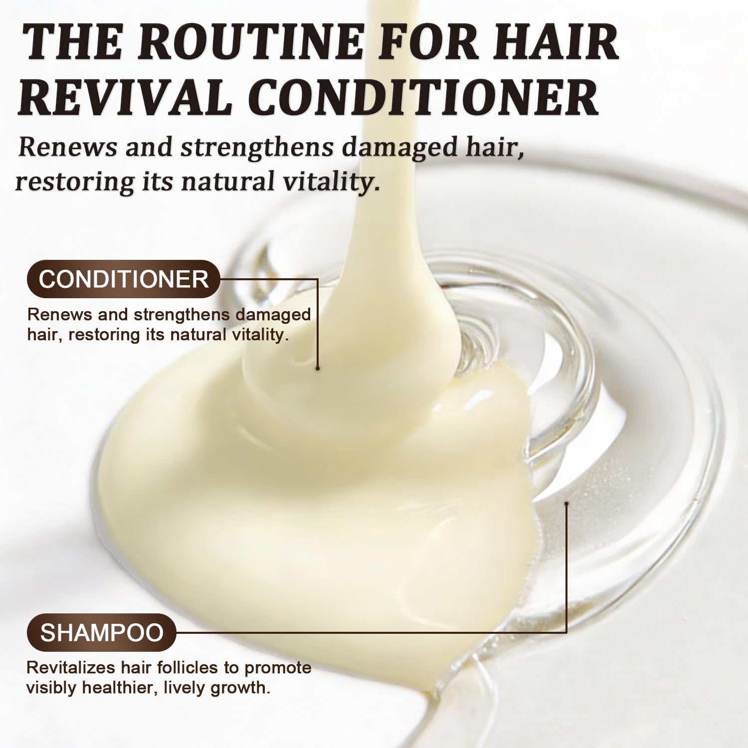 Batana Oil Shampoo & Conditioner Set for Hair Growth & Thickening - With Biotin, Keratin, Tea Tree & Rosemary - Strengthens & Volumizes Thin Hair - Daily Hair Care for Men & Women - Image 4