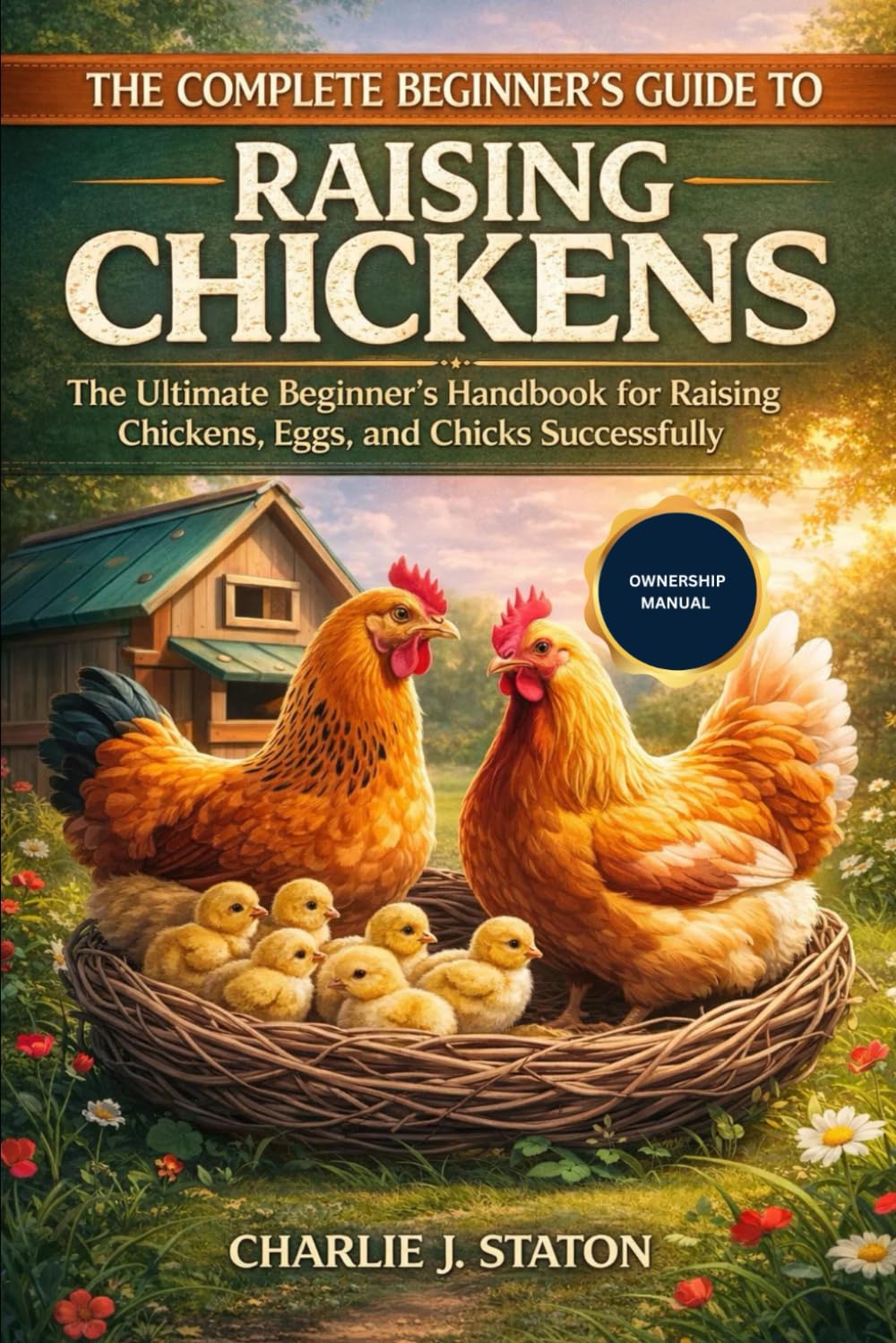 THE COMPLETE BEGINNER'S GUIDE TO RAISING CHICKENS: The Ultimate Beginner’s Handbook for Raising Chickens, Eggs, and Chicks Successfully