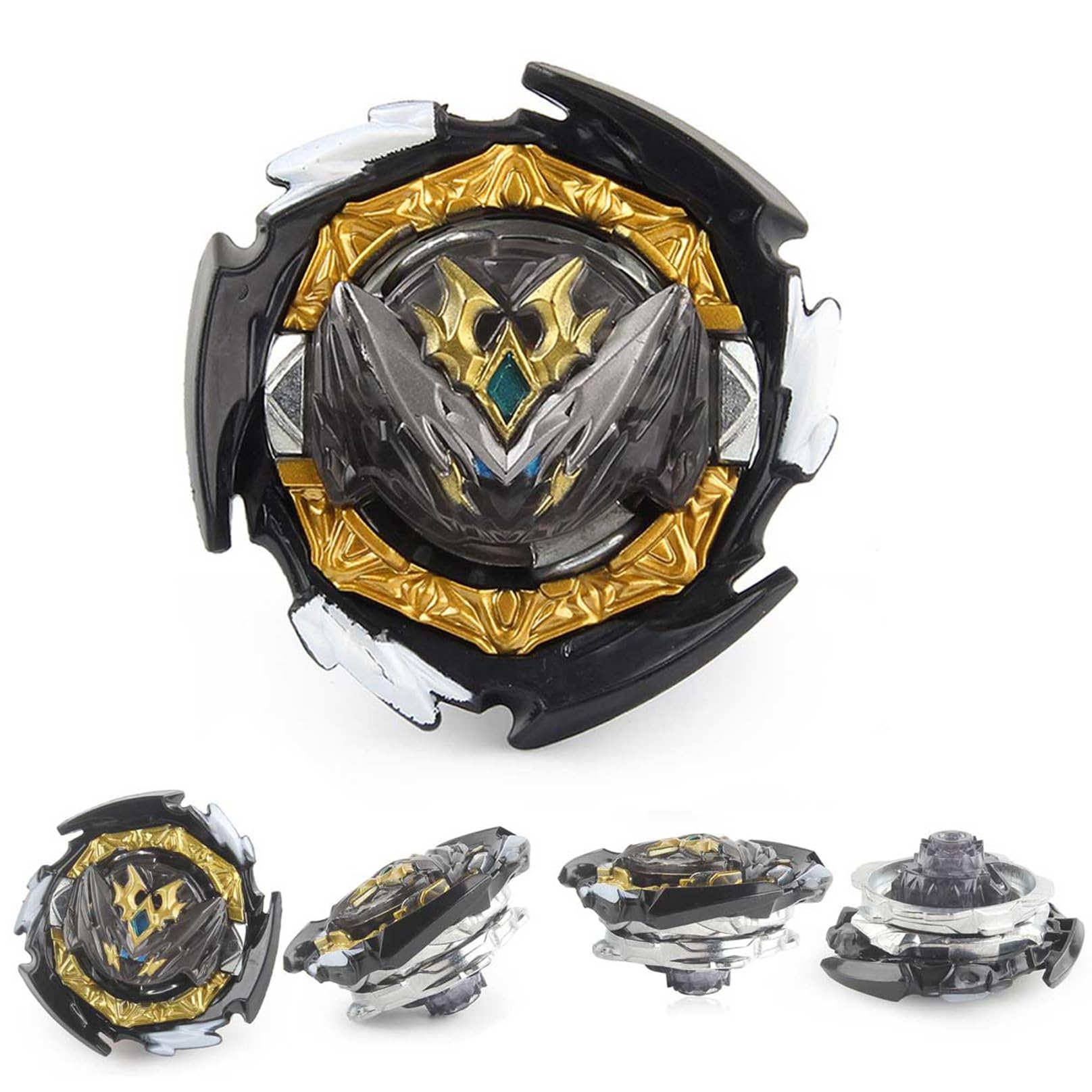 Battling Top Toys - Bay Burst Stater Spinning Top B-180 Booster Dynamite Belial .Nx .Vn-2 Nexus Venture-2 Right Spin DB Bey Battle Metal Fusion Without Launcher & Grip Gyro (B-180)