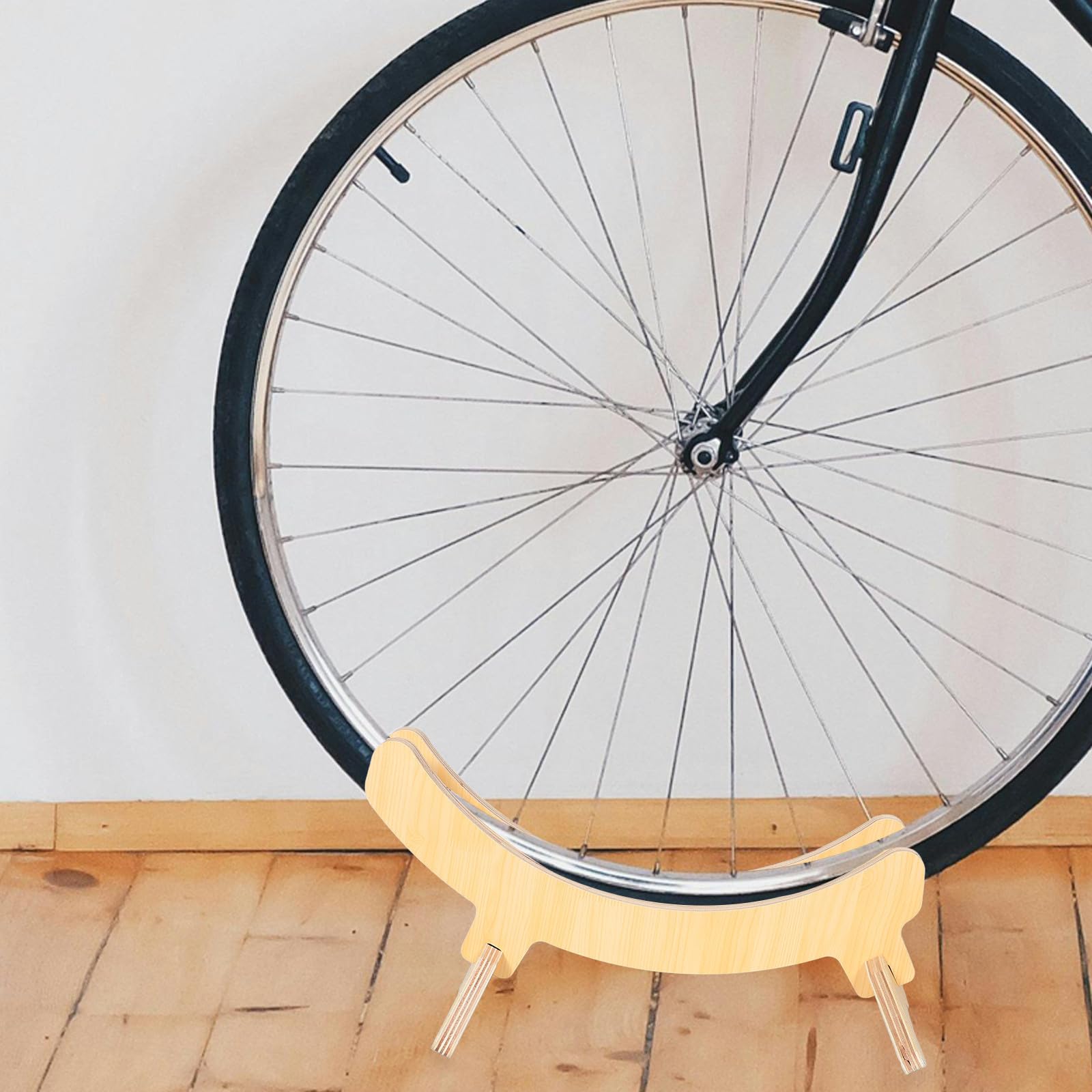 Soporte Estante Portátil Herramientas para Madera de Bicicletas sin Aparcamiento de Bicicletas Fácil de Transportar y Carretera Montaña