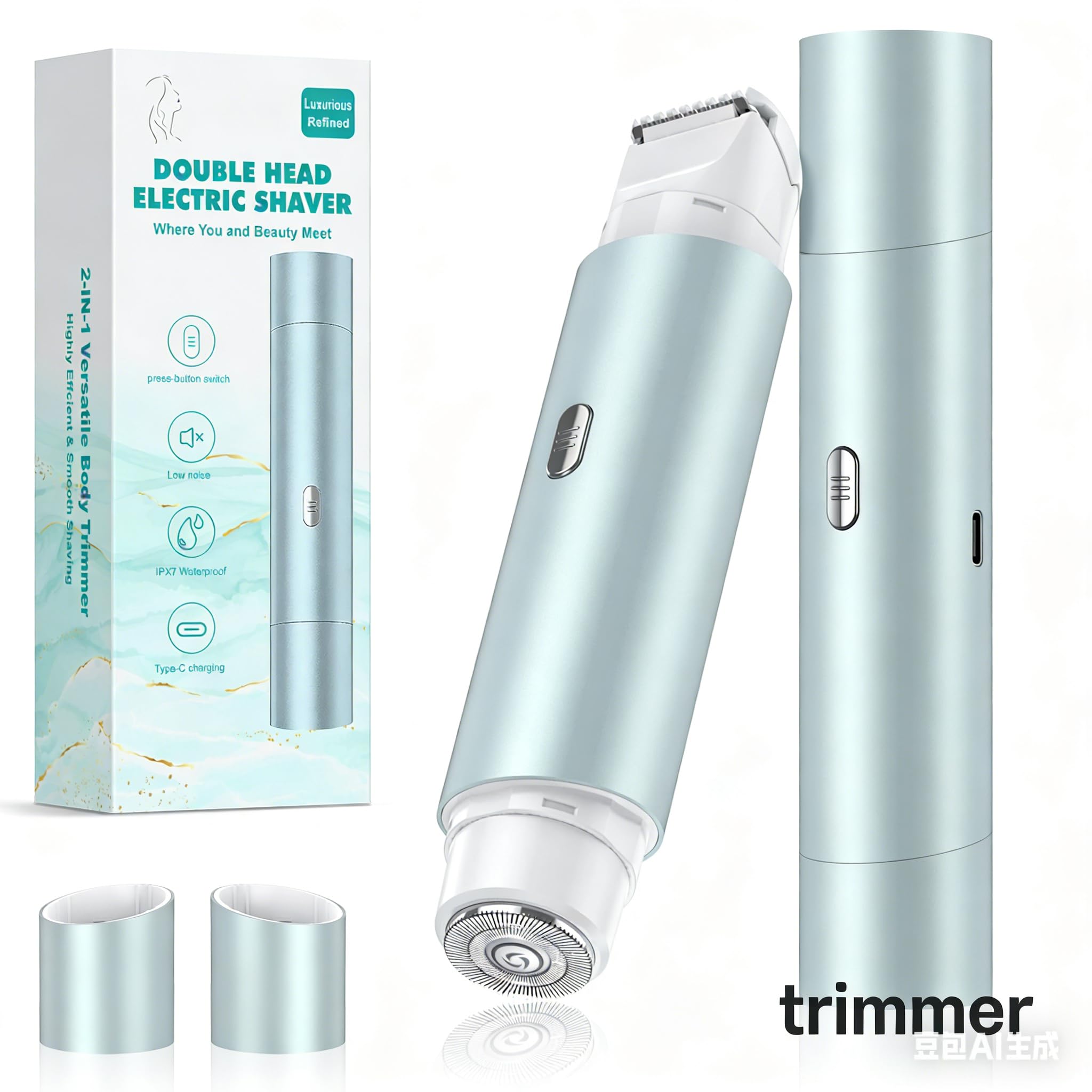 Womens Electric Razor for Legs, Face, Arm for Women