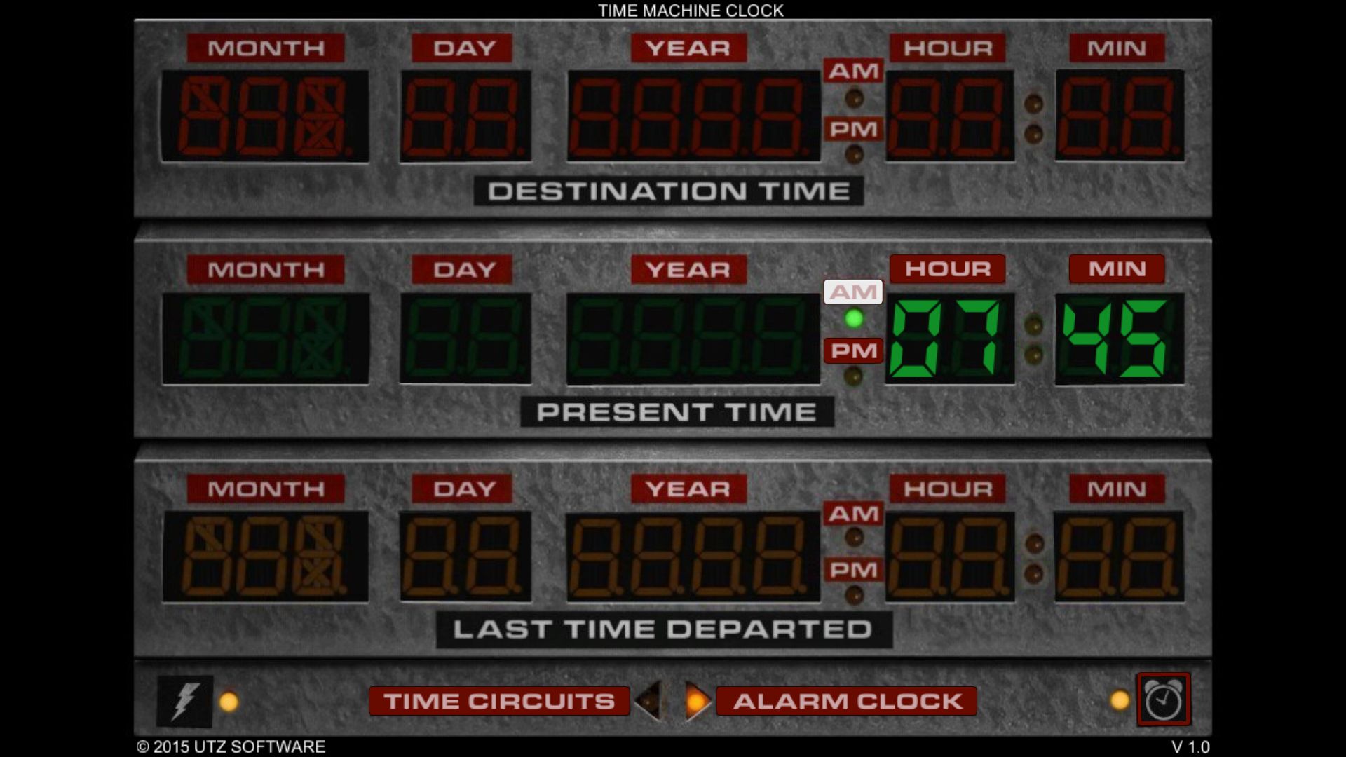Time Machine Alarm Clock - App on the Amazon Appstore