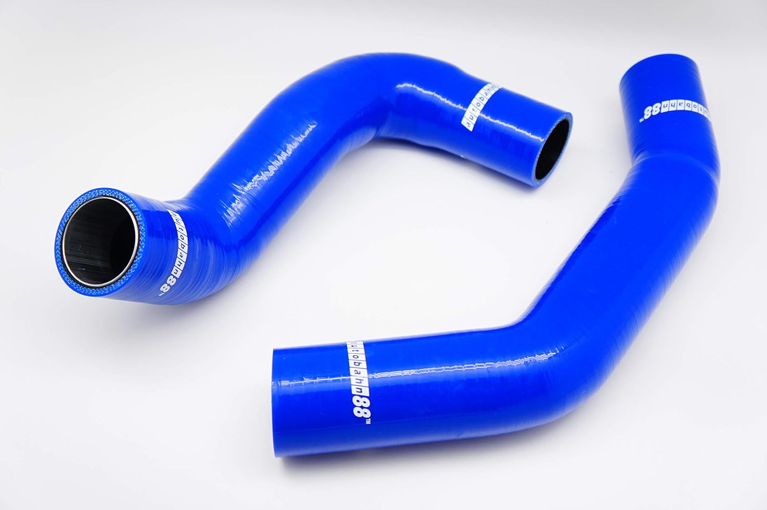 Autobahn88 Turbo Induction/Air Intake Silicone Hose Pipe, compatible with 1990-2001 Mitsubishi GTO 3000GT Dodge Stealth Z16A Z15A Twin Turbo (Blue -without Clamp Set) GTO 3000GT Dodge Stealth Z16A Z15A Air Intake -Blue -No Clamp